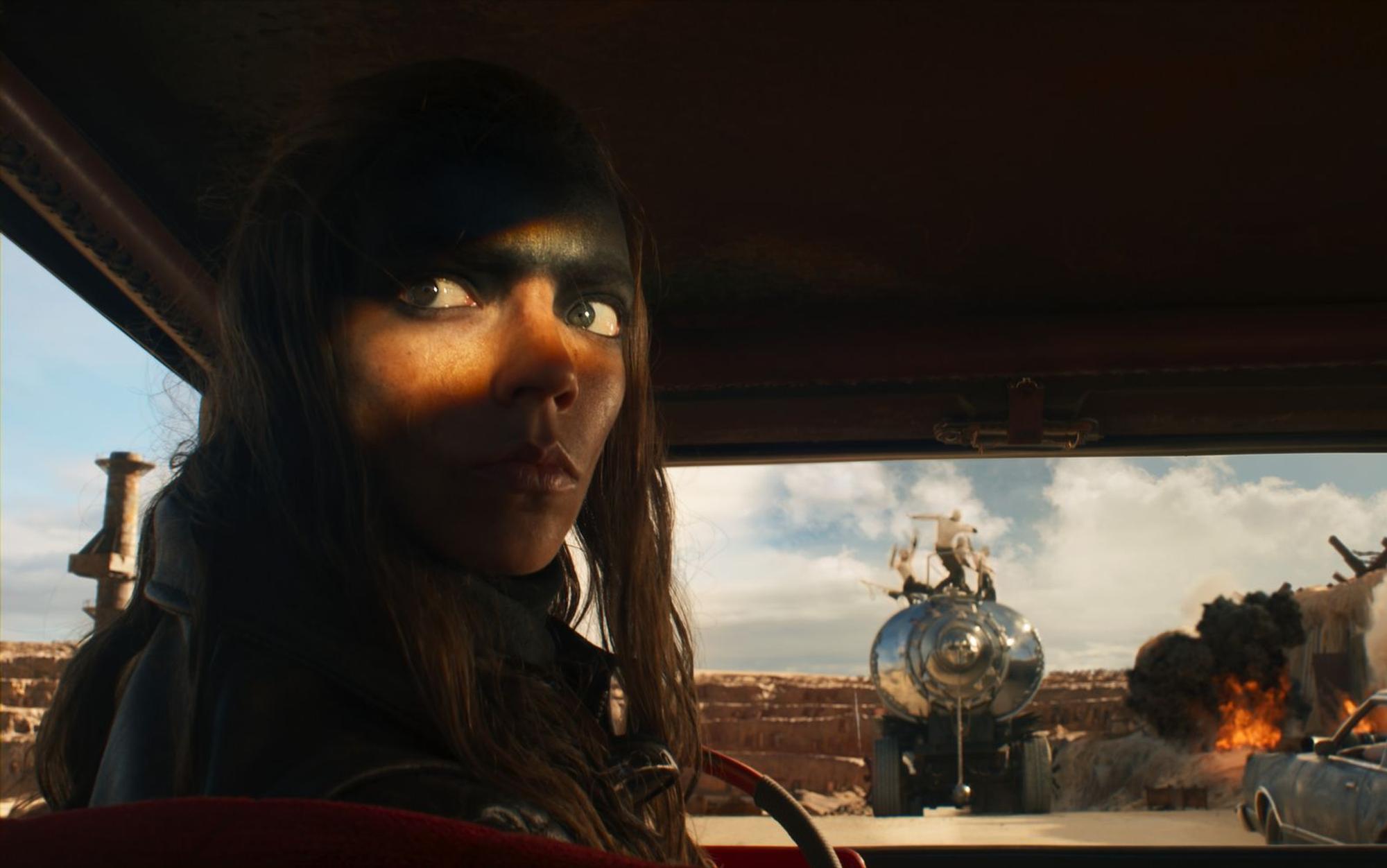 „Furiosa: A Mad Max Saga“ erzählt die Vorgeschichte der Titelfigur, die im Vorgängerfilm „Mad Max: Fury Road“ noch von Charlize Theron gespielt wurde. (Bild: RTL / 2024 Warner Bros. Ent.)