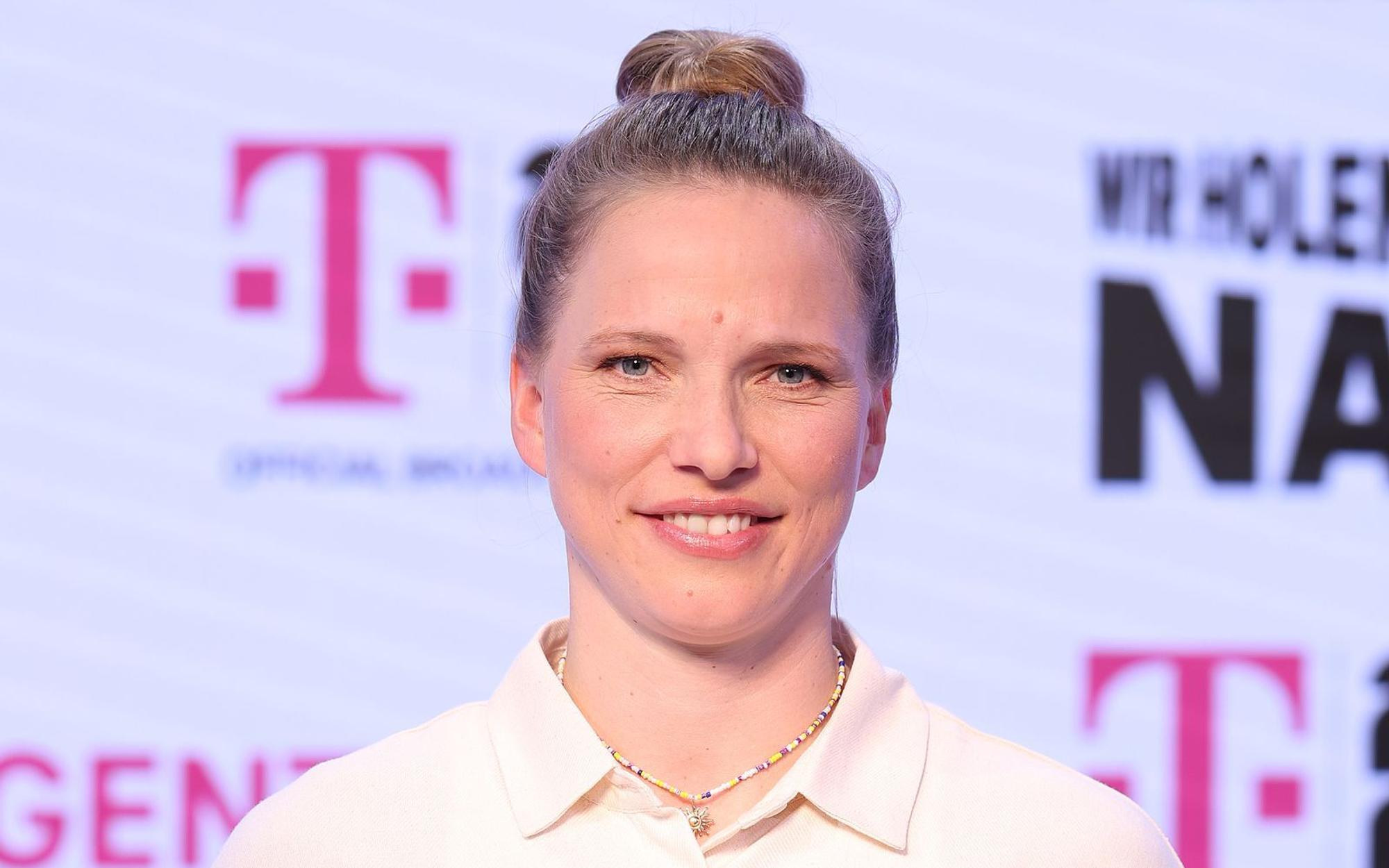 Hatte alles, was eine Expertin braucht, nur einmal kein Haarband: Tabea Kemme. (Bild: 2026 Getty Images/Alexander Hassenstein)