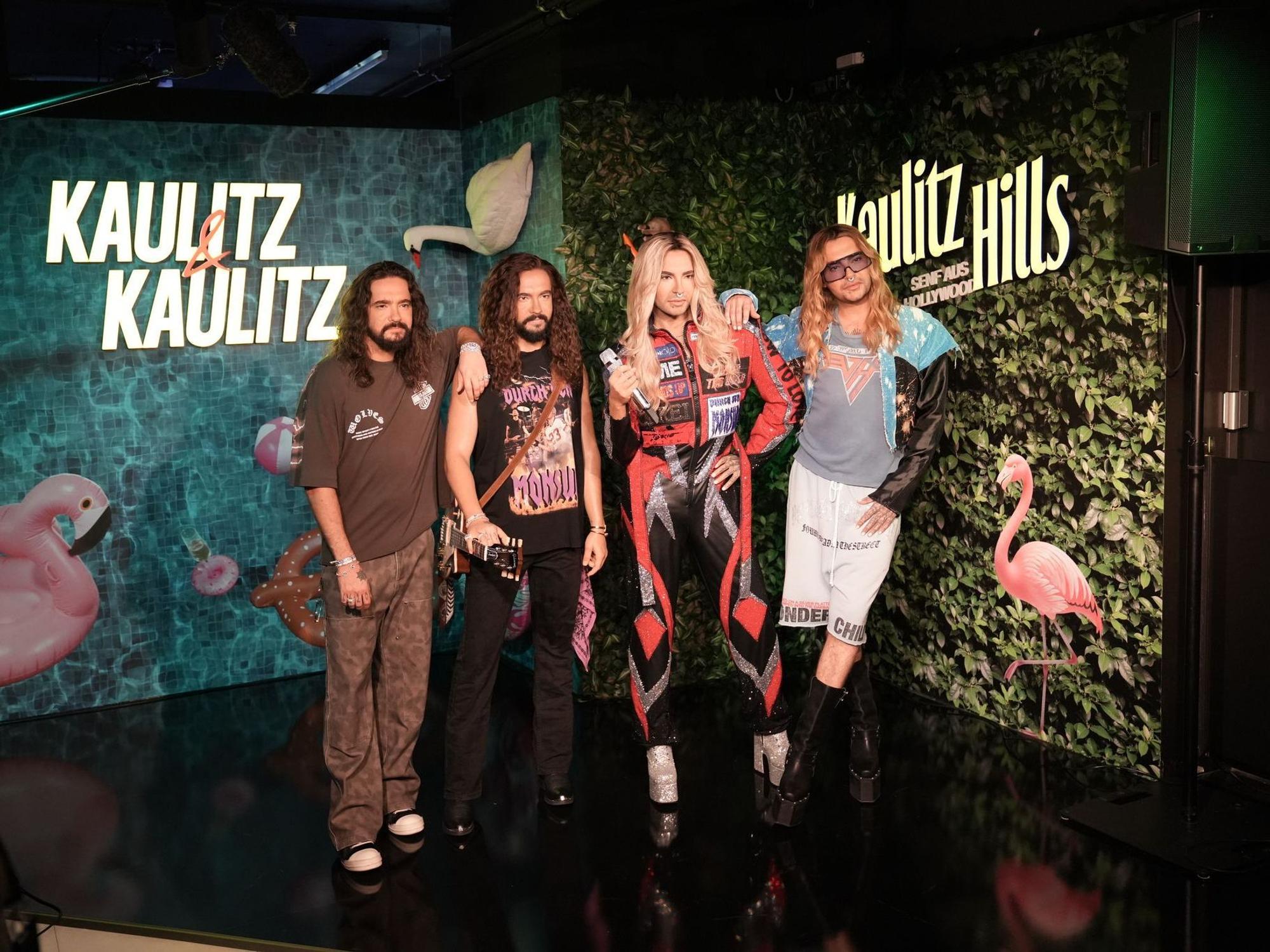 Die Kaulitz-Brüder haben ihre Wachsfiguren enthüllt.
