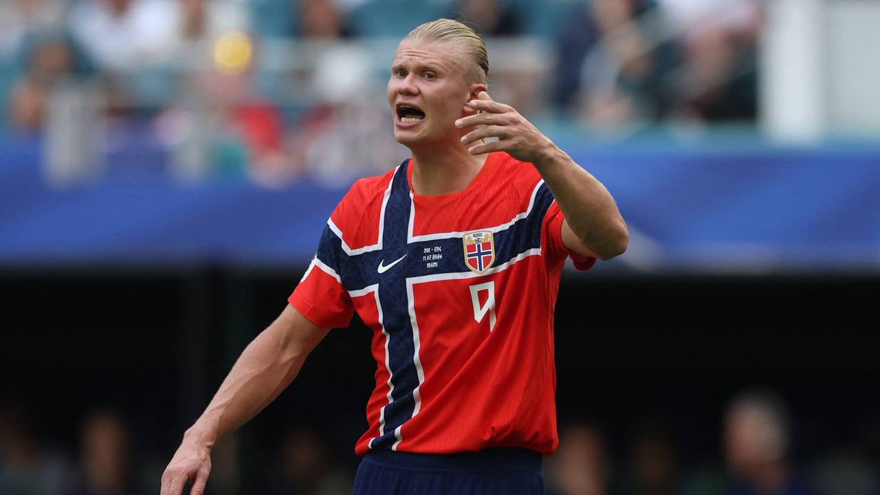 Erling Haaland ist aufgebracht: Im WM-Viertelfinale war für Norwegen gegen England Schluss.