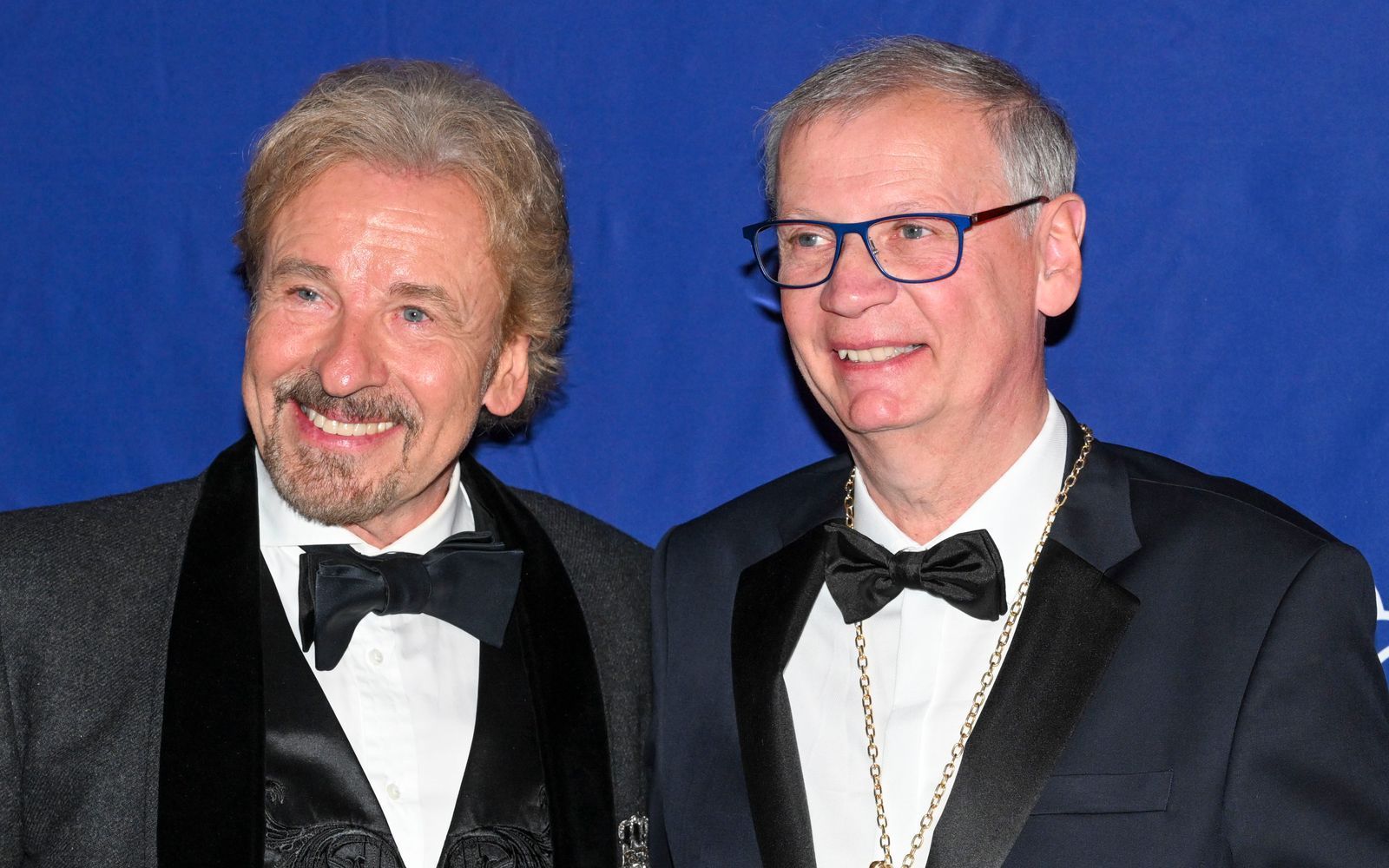Thomas Gottschalk und Günther Jauch verbindet abseits des Bildschirms eine jahrzehntelange Freundschaft. (Bild: 2025 Getty Images/Hannes Magerstaedt)