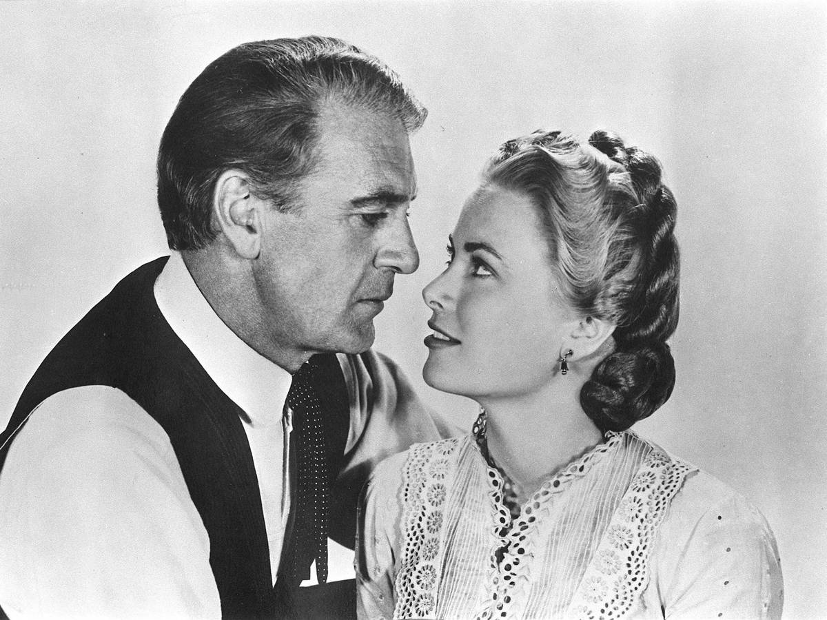 Gary Cooper als Will Kane und Grace Kelly als Amy Kane im Westernklassiker „Zwölf Uhr mittags“.