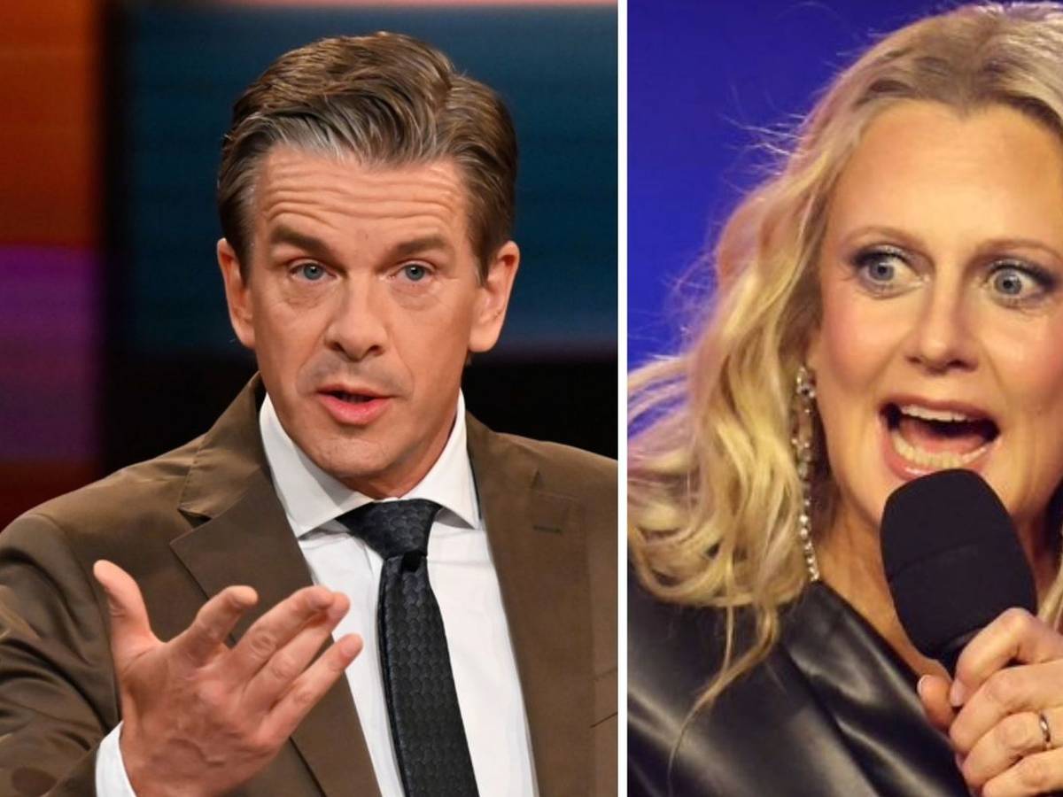 Barbara Schöneberger würde sich über eine Einladung zu „Markus Lanz“ freuen. Der ZDF-Moderator scheint davon wenig zu halten. (Bild: ZDF und Markus Hertrich / 2026 Getty Images/Adam Berry (Fotomontage))