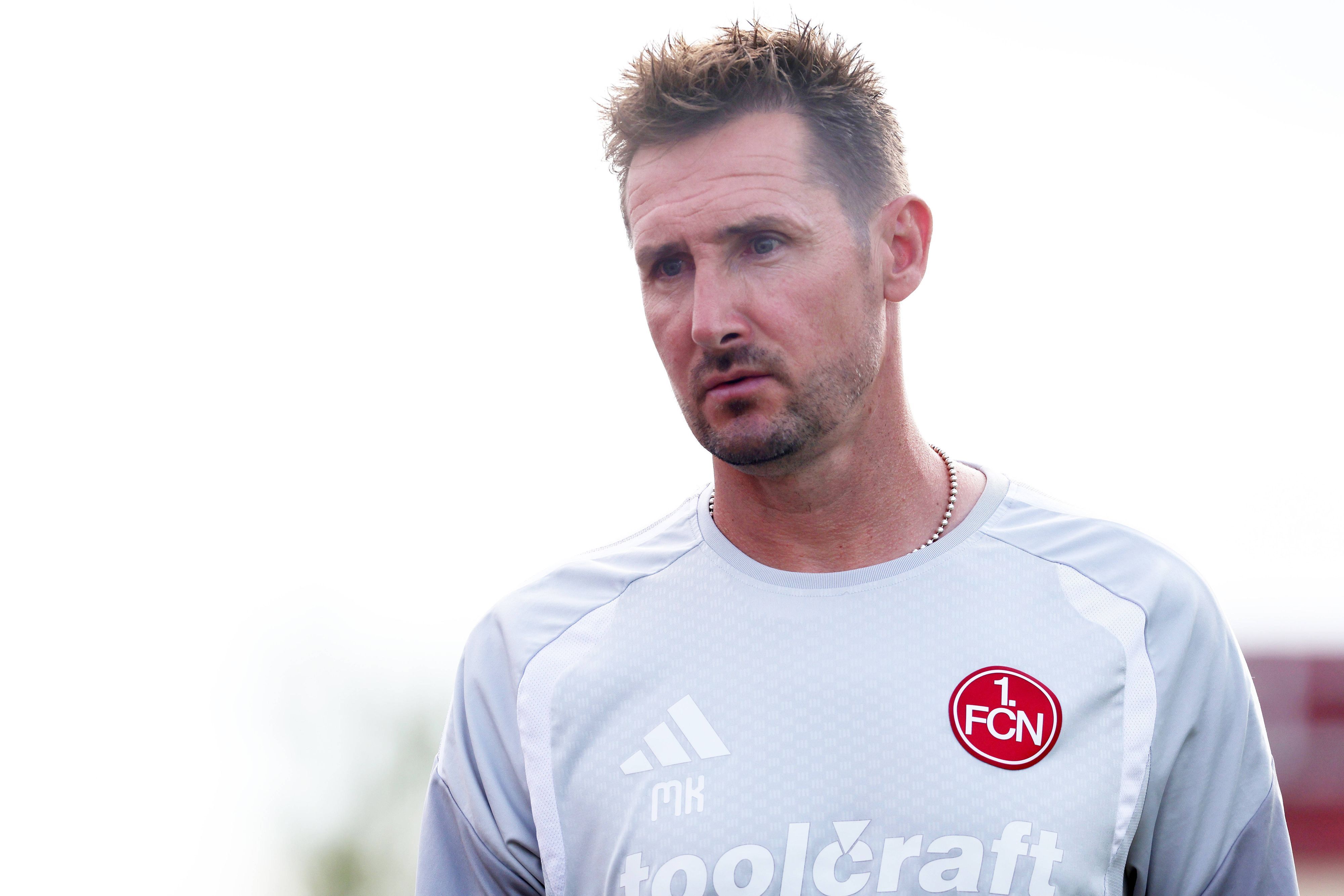 Nürnberg-Trainer Miroslav Klose.