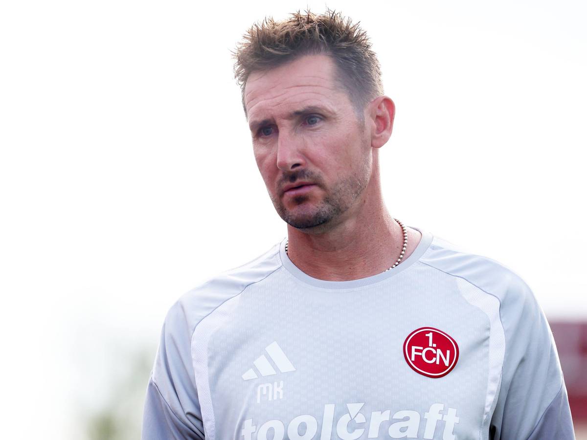 Nürnberg-Trainer Miroslav Klose.