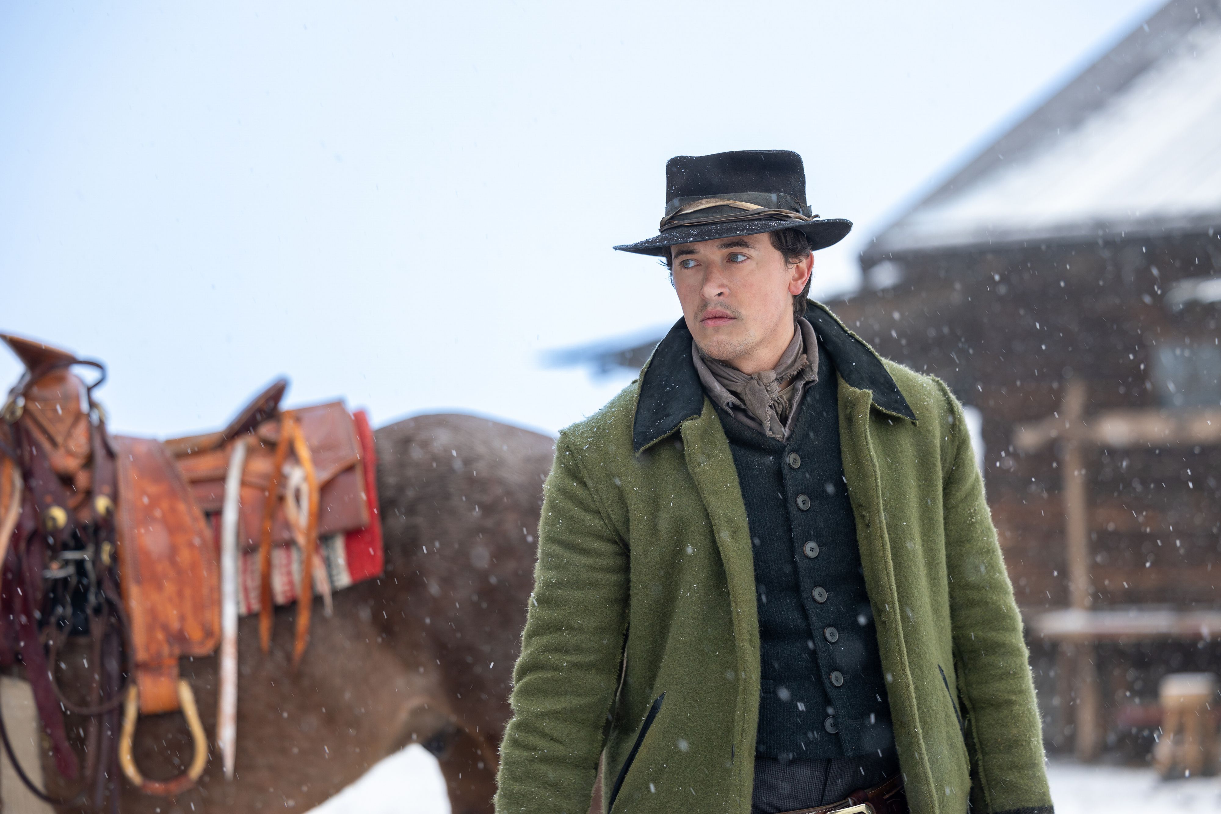 Tom Blyth als Billy The Kid in der gleichnamigen Serie