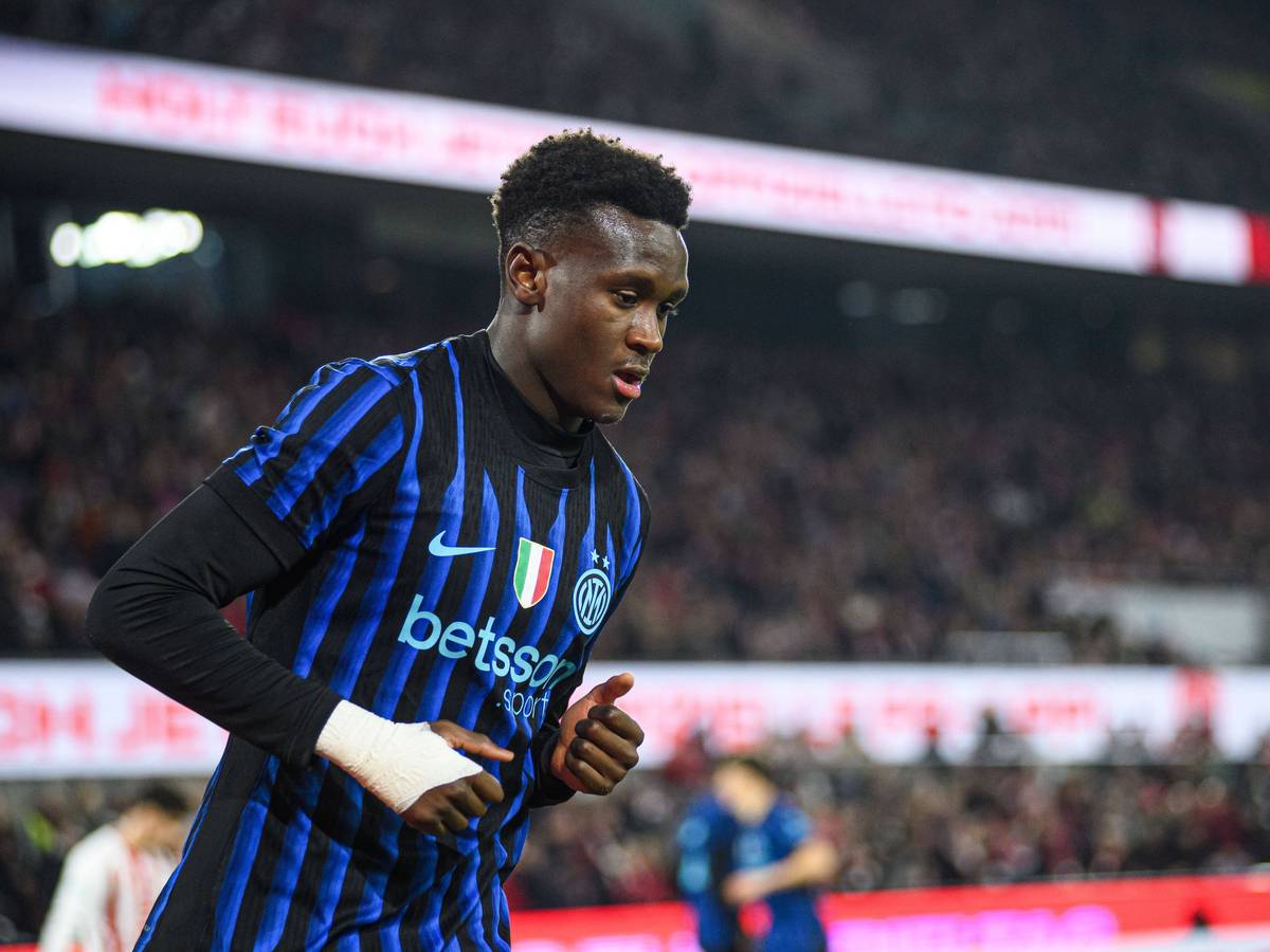 Inter-Stürmer Jamal Iddrissou während eines U19-Spiels im Rhein-Energie-Stadion.