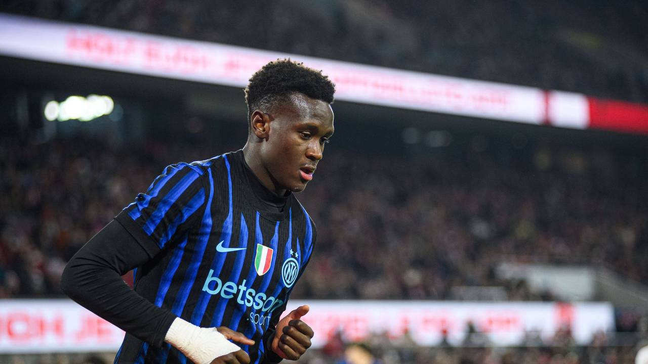Inter-Stürmer Jamal Iddrissou während eines U19-Spiels im Rhein-Energie-Stadion.
