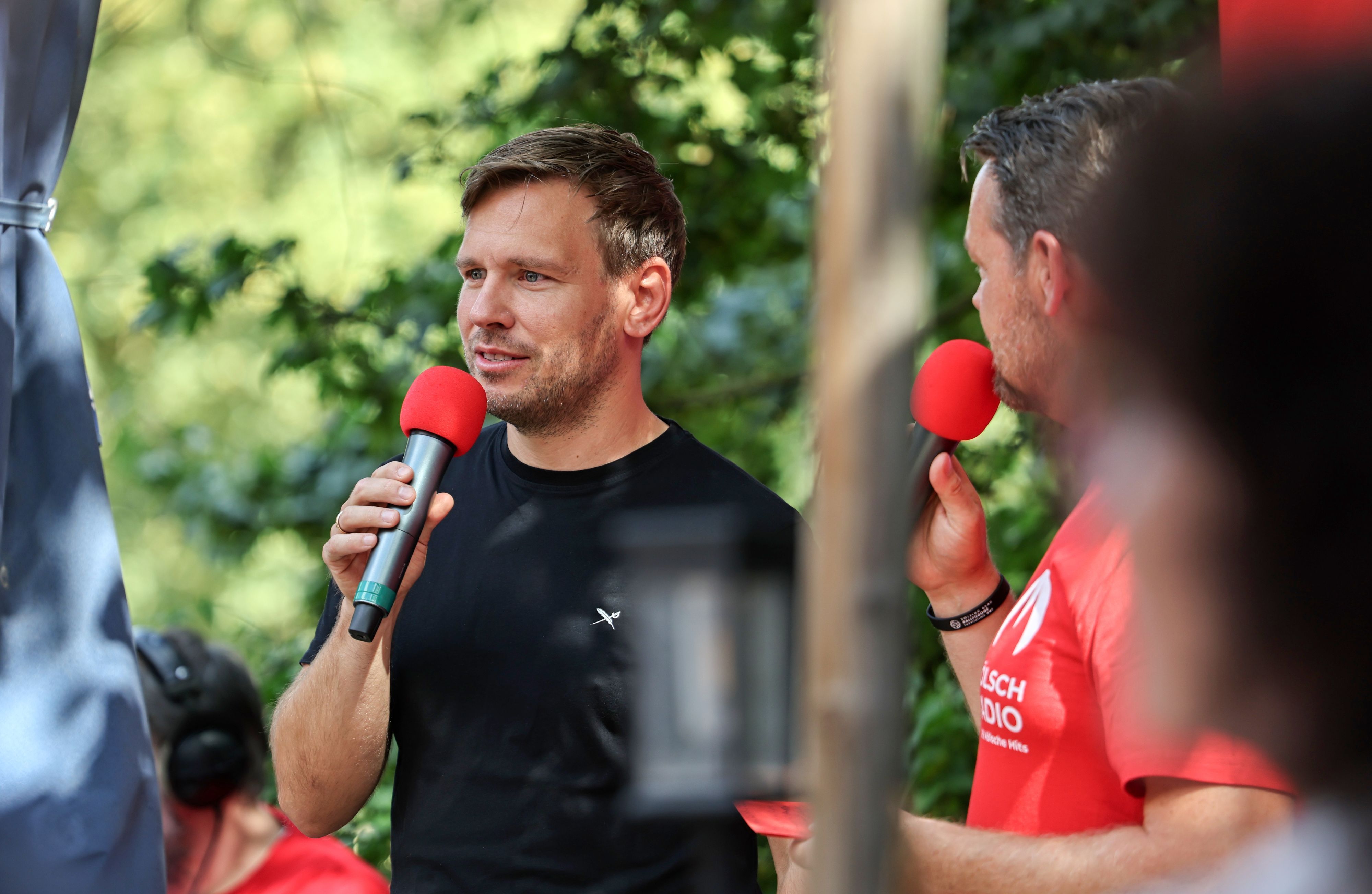 Max Eumann von Miljö bei der Talkrunde.