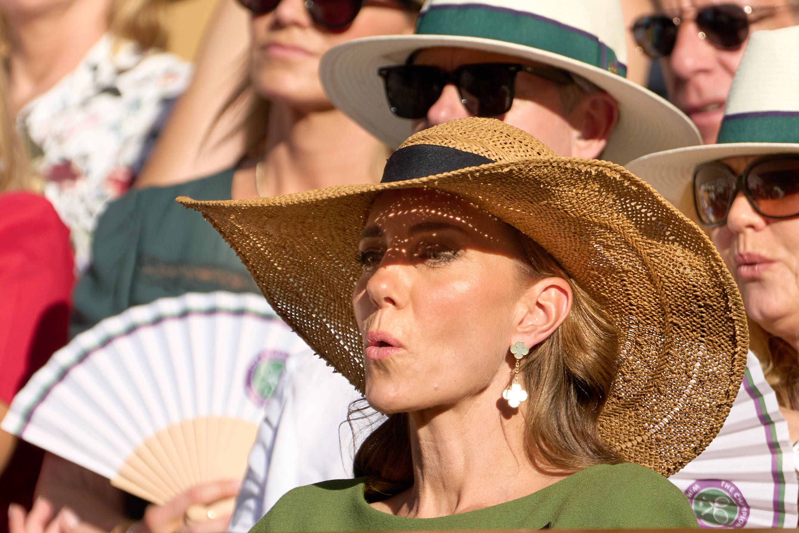 Prinzessin Kate beim Herren-Finale in Wimbledon.