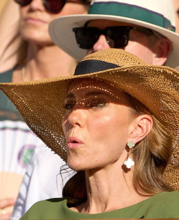 Prinzessin Kate beim Herren-Finale in Wimbledon.