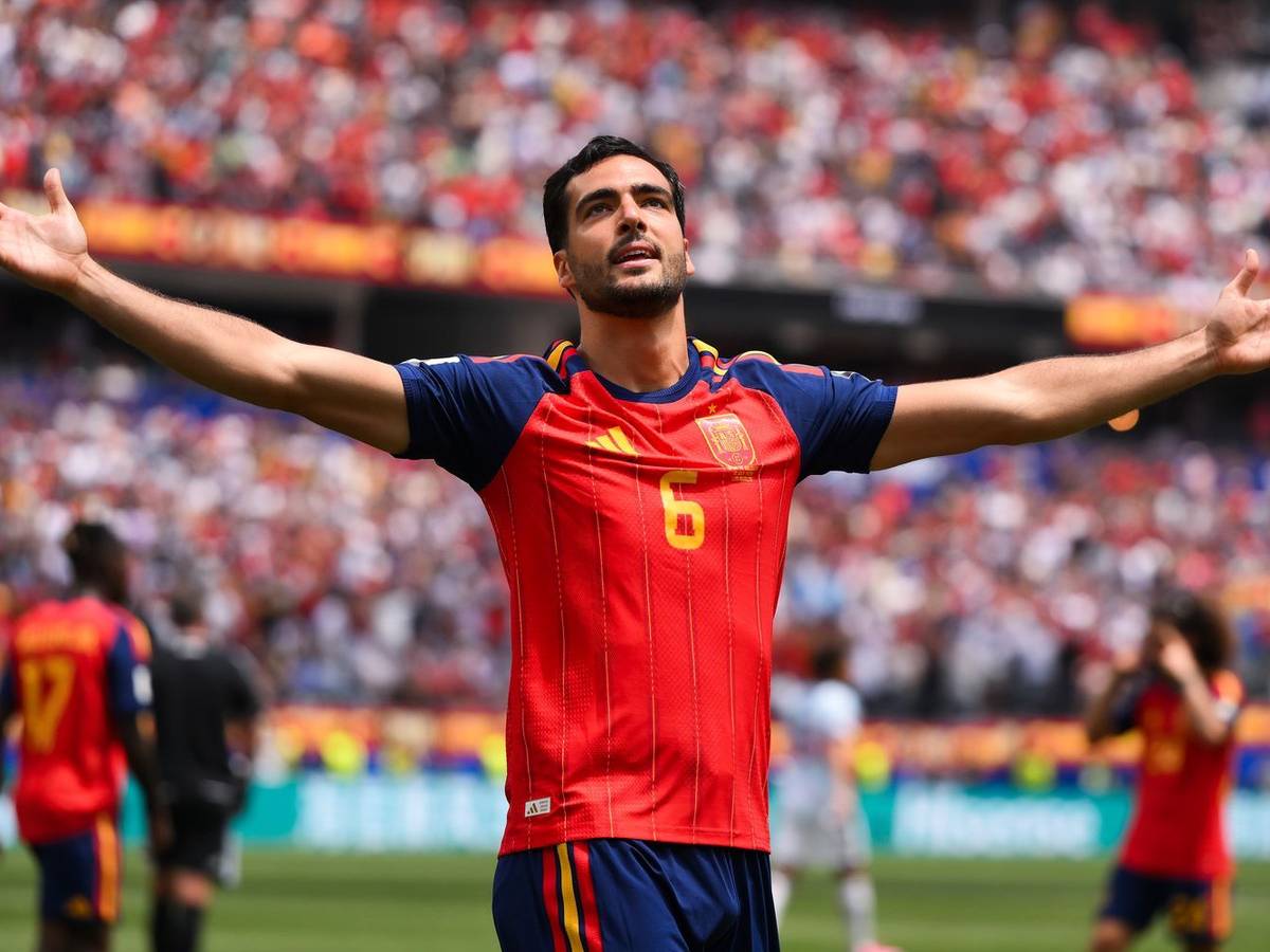 Mikel Merino traf zuletzt in zwei aufeinanderfolgenden K.o.-Spielen als Einwechselspieler für Spanien. (Bild: 2026 Getty Images/David Ramos)