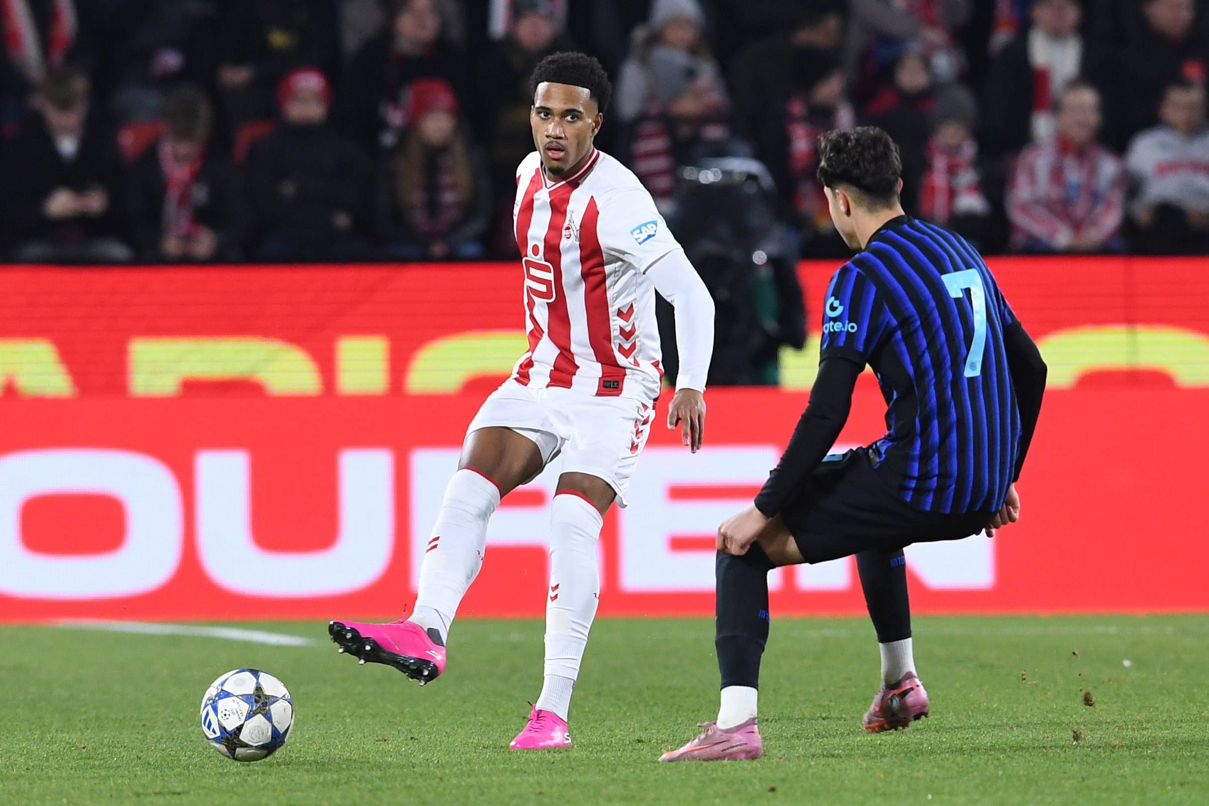David Fürst im Youth-League-Spiel gegen Inter Mailand.