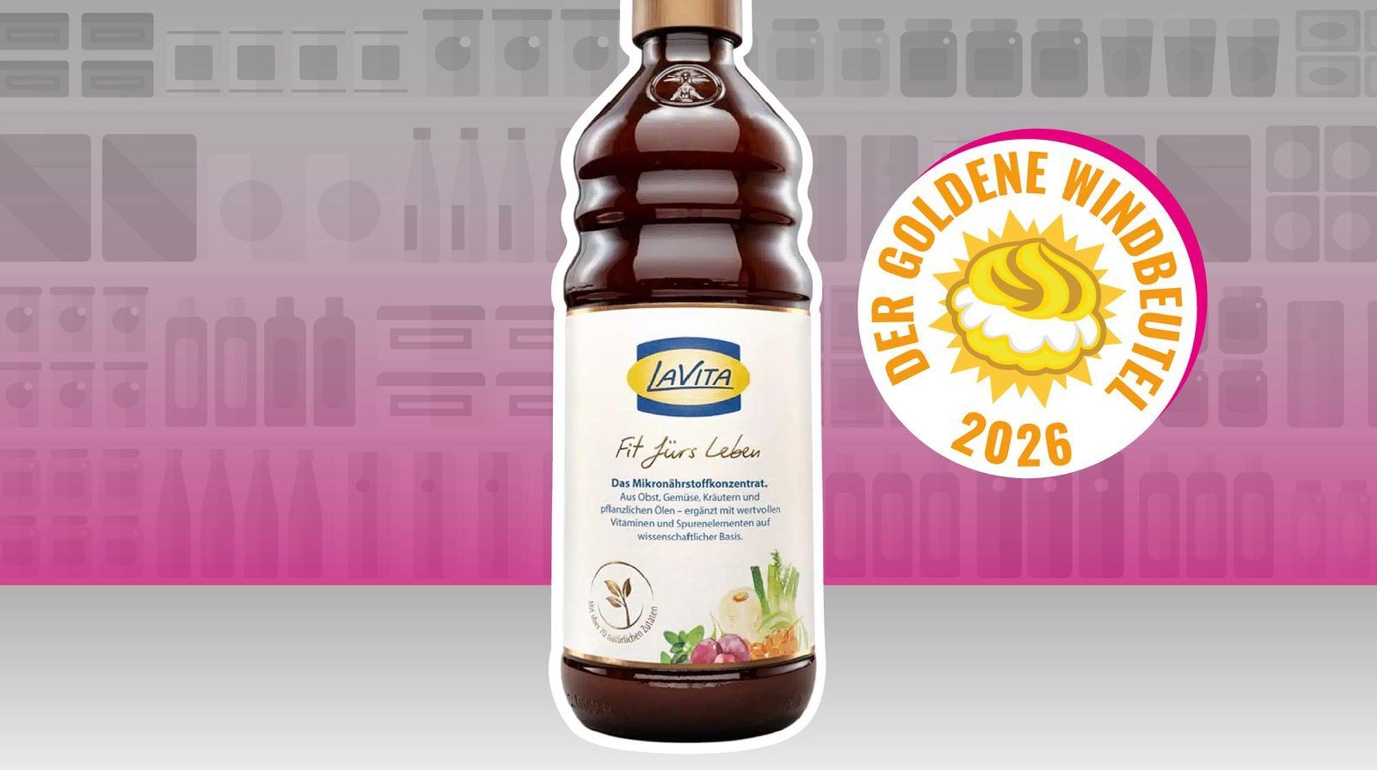 Für einen Liter Fruchtsaftkonzentrat mit zugesetzten Vitaminen verlangt LaVita 100 Euro. (Bild: Foodwatch.org)