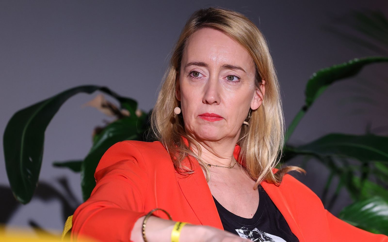 Melanie Amann findet, der politische Journalismus habe sich „in ein Dilemma manövriert“. (Bild: 2025 Getty Images/Gerald Matzka)