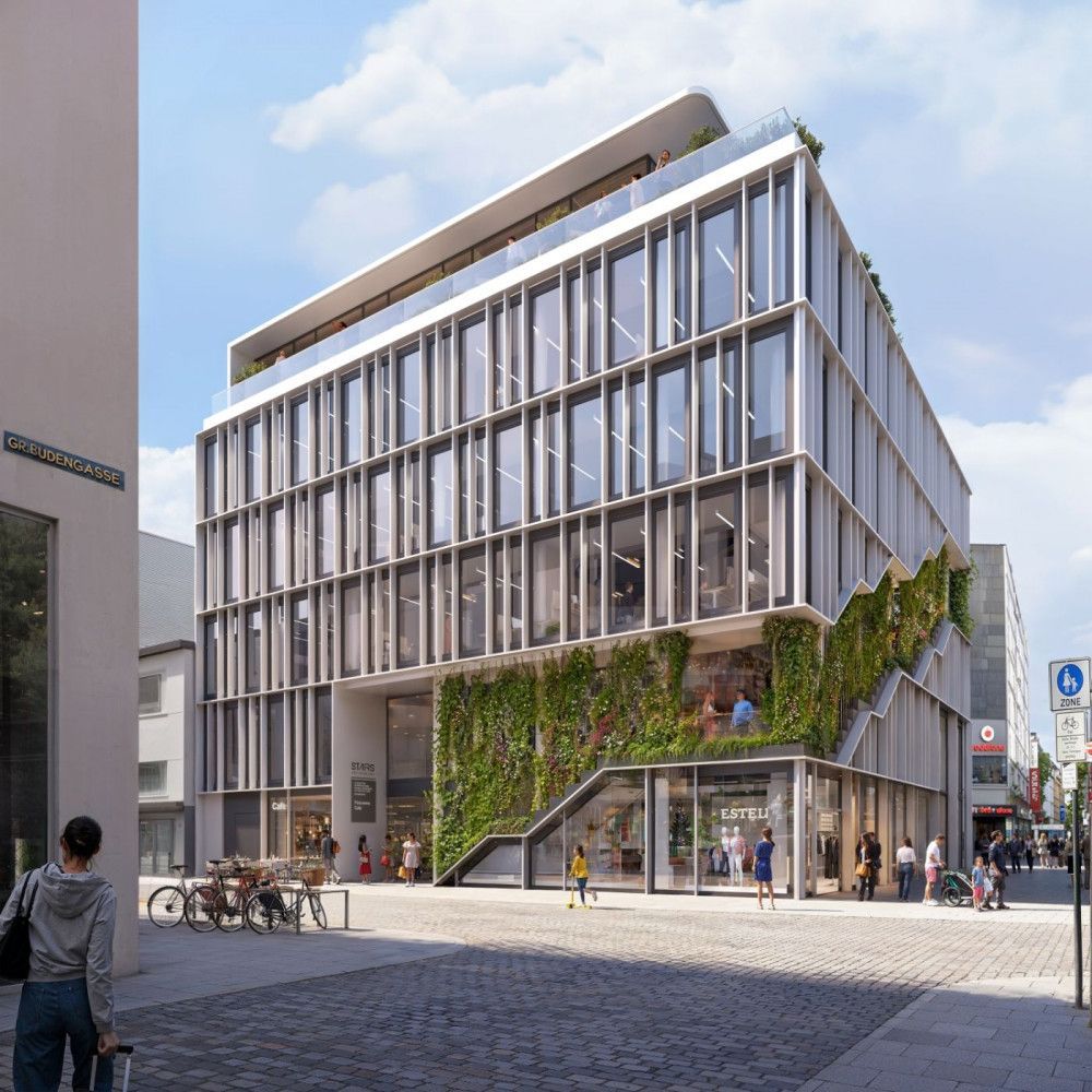So soll das Gebäude an der Hohe Straße, Ecke Brückenstraße nach dem Umbau aussehen.