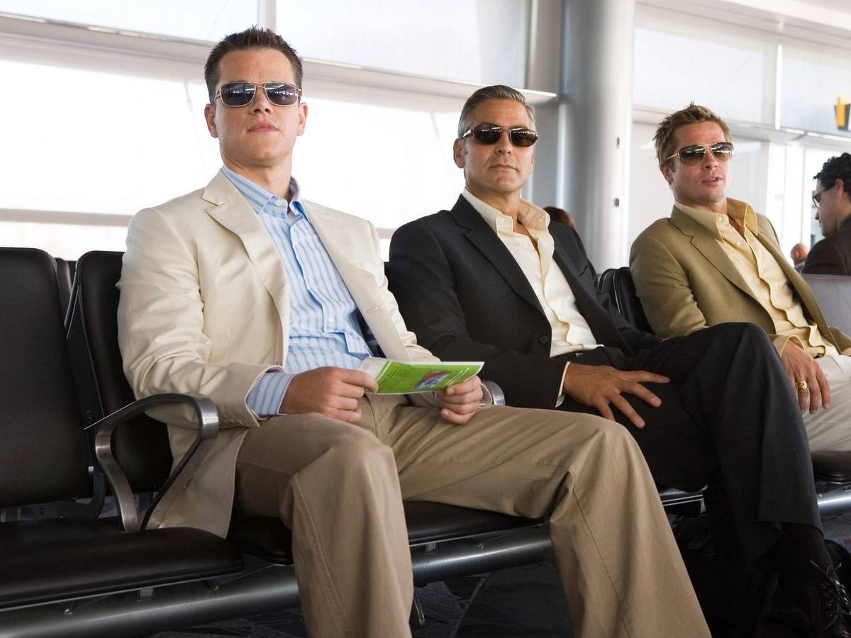 „Ocean's 13“ (2007, Bild) ist der bislang letzte Teil der erfolgreichen Gauner-Reihe. Die dritte Fortsetzung entsteht gerade in Hollywood. (Bild: kabel eins/TM & Warner Bros.)