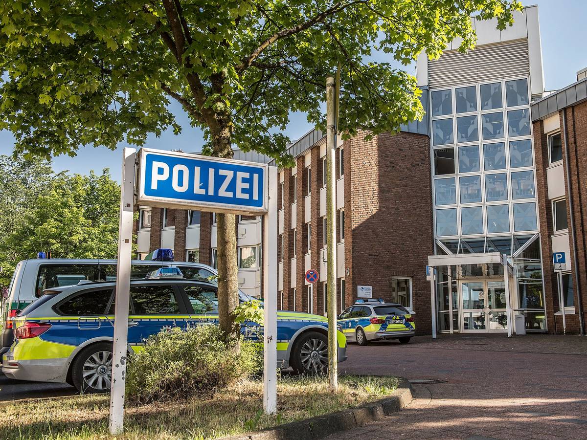 Die Polizeiwache in Lüdenscheid (Archivbild).
