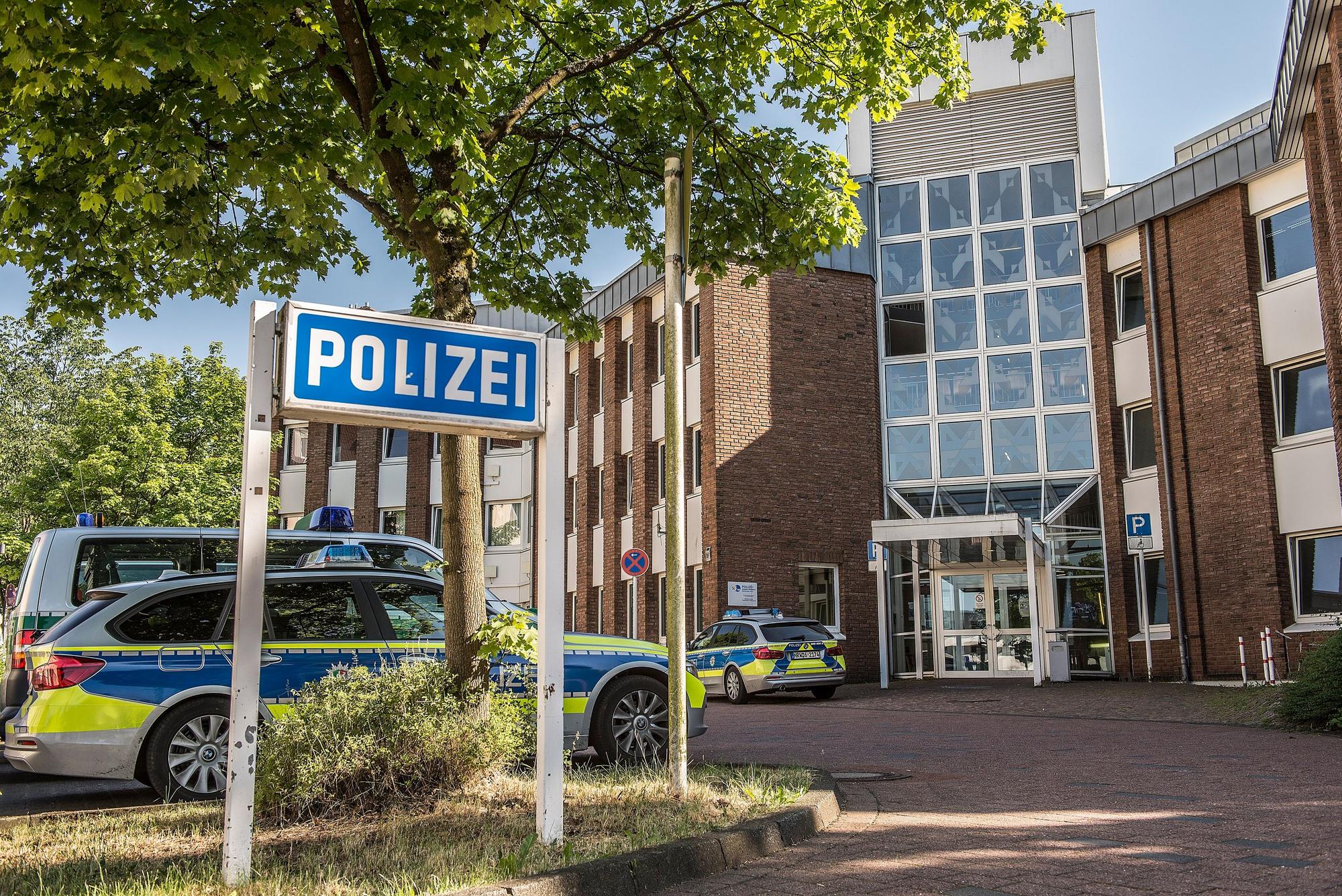 Die Polizeiwache in Lüdenscheid (Archivbild).