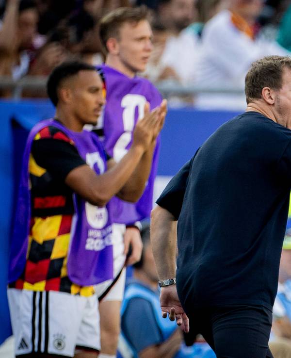 Trainer Julian Nagelsmann und Spieler