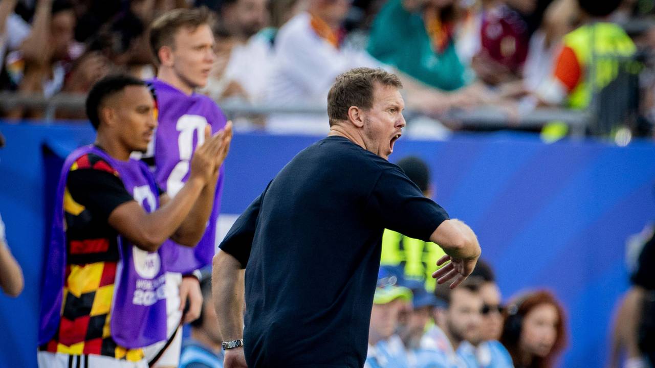 Trainer Julian Nagelsmann und Spieler