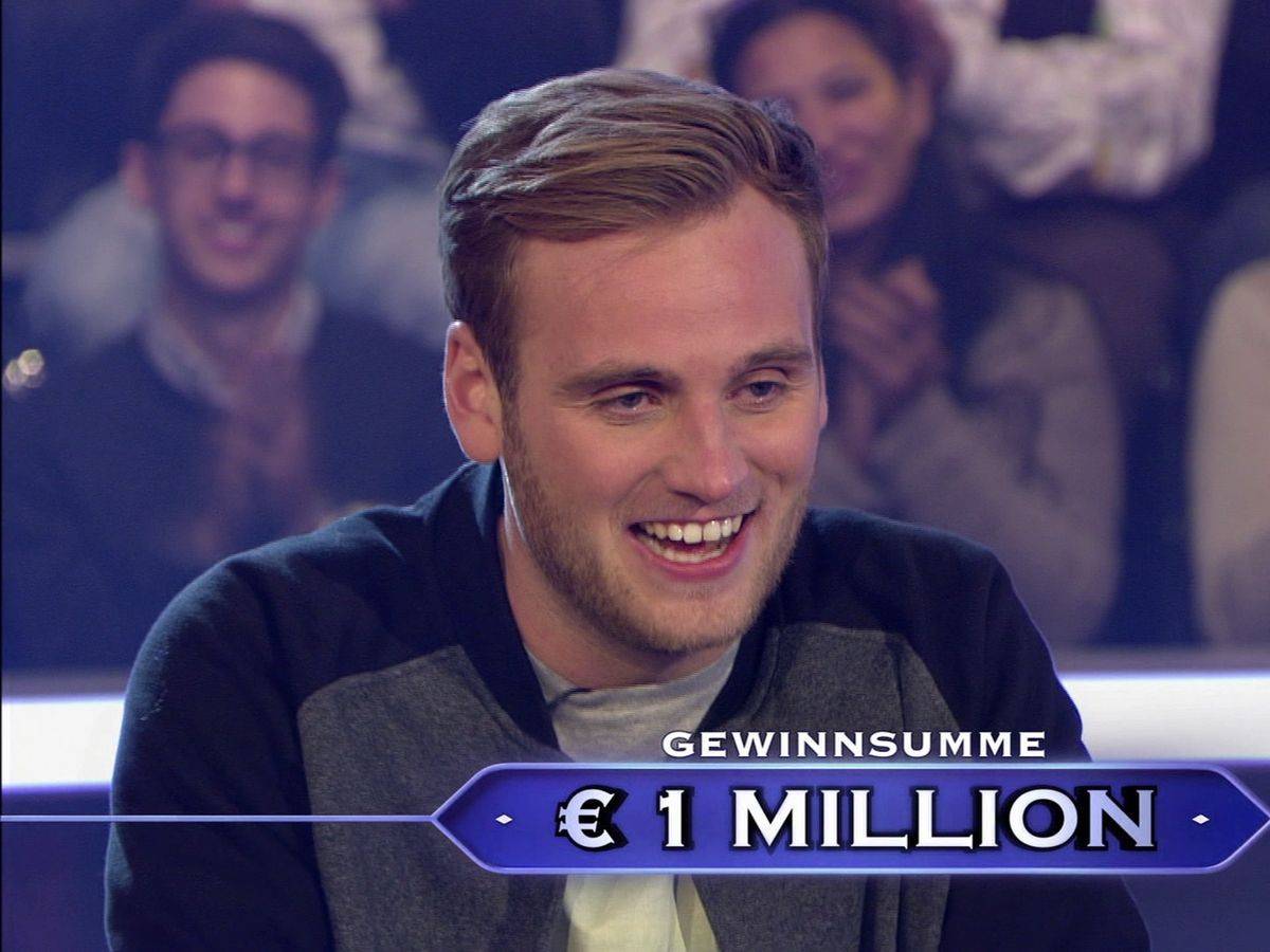 Leon Windscheid gewann bei „Wer wird Millionär?“ den Hauptgewinn. (Bild: RTL)