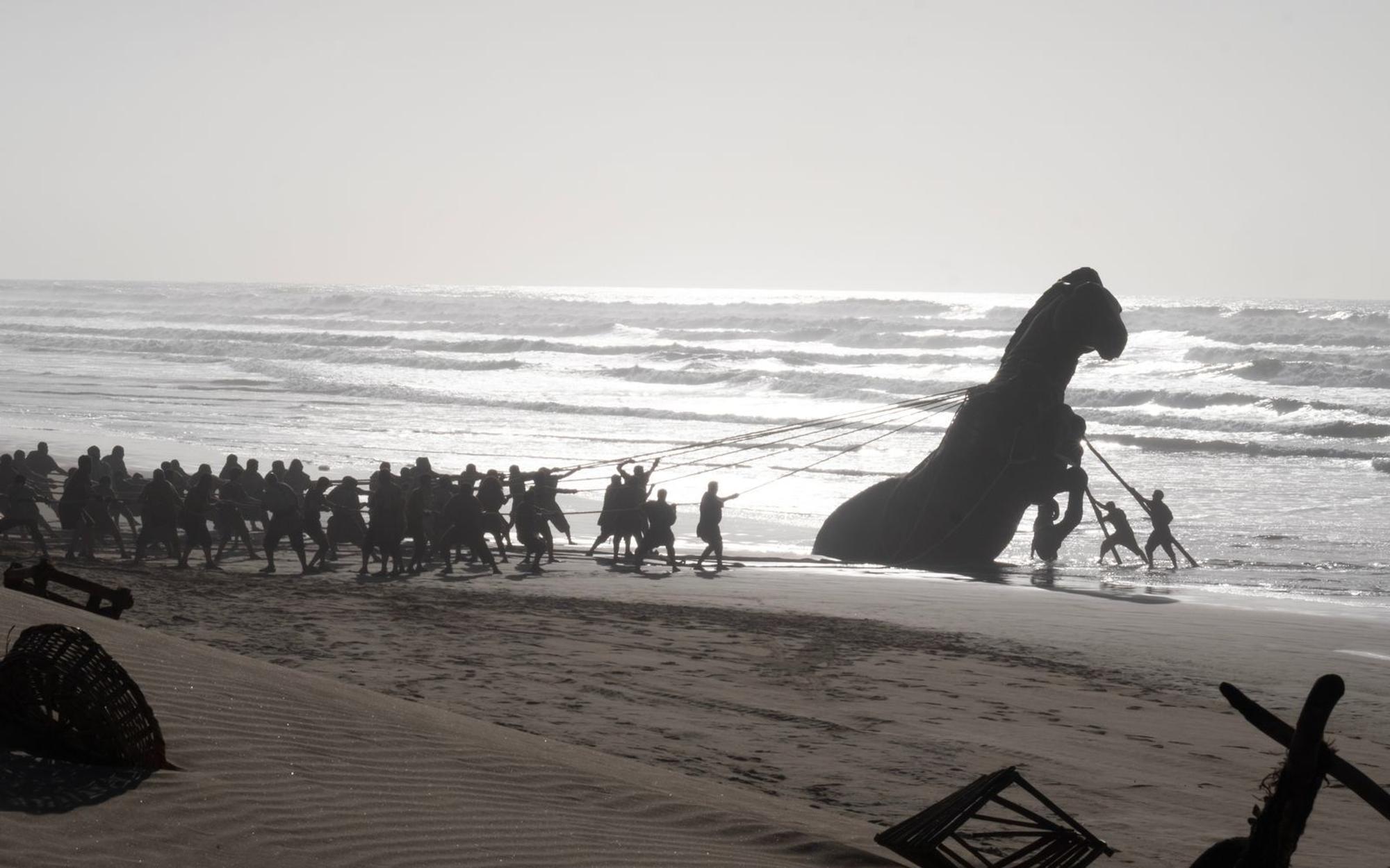 Große Geschichte, großes Spektakel: „Die Odyssee“ soll etwa 250 Millionen Dollar gekostet haben und wäre damit der bislang teuerste Film von Christopher Nolan. (Bild: Universal Studios)