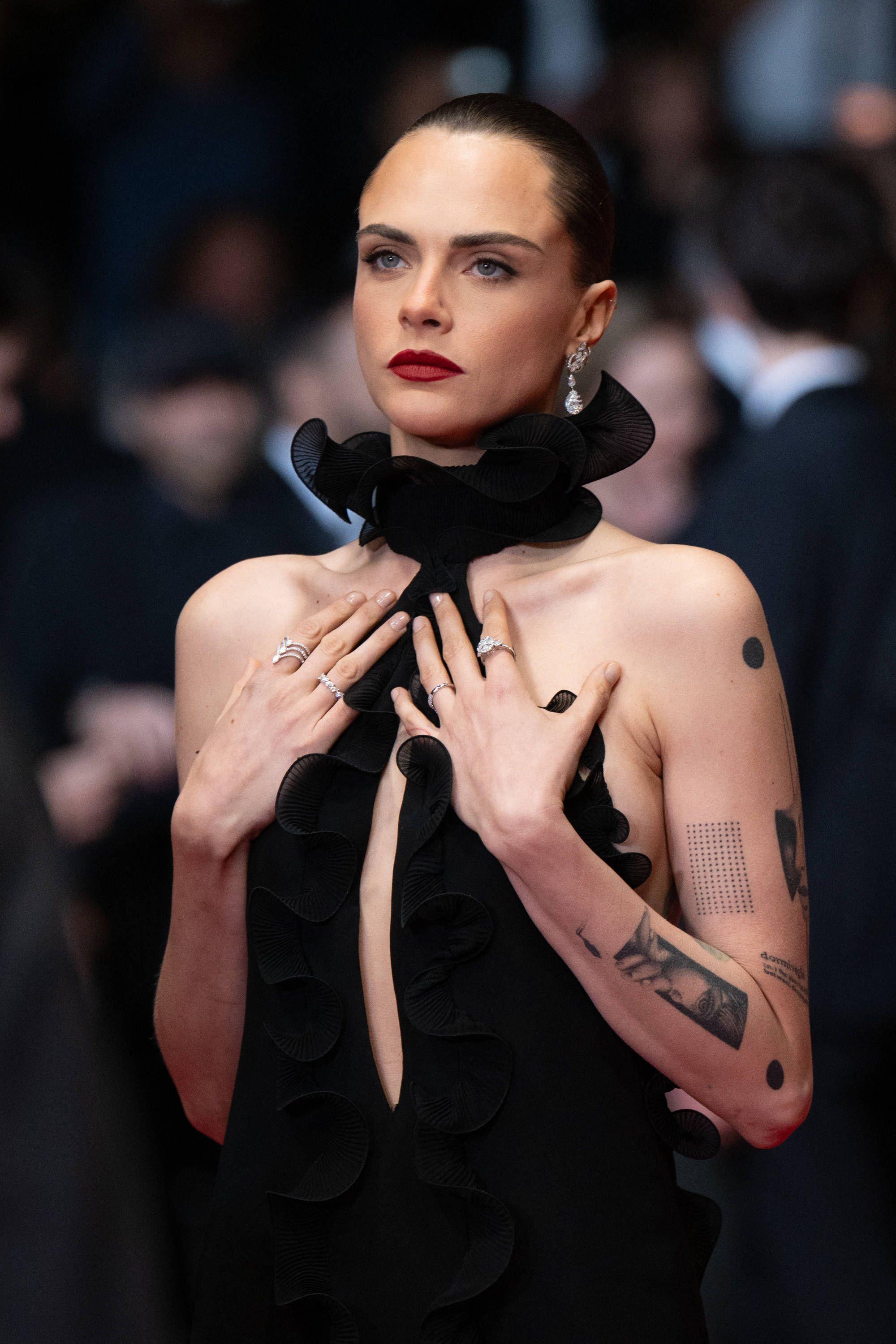 Cara Delevingne im Mai beim Film Festival in Cannes.