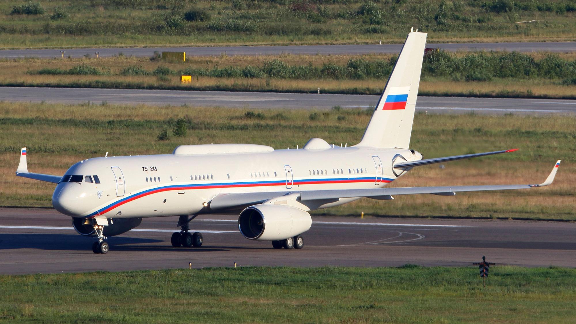 Ein russisches Passagierflugzeug