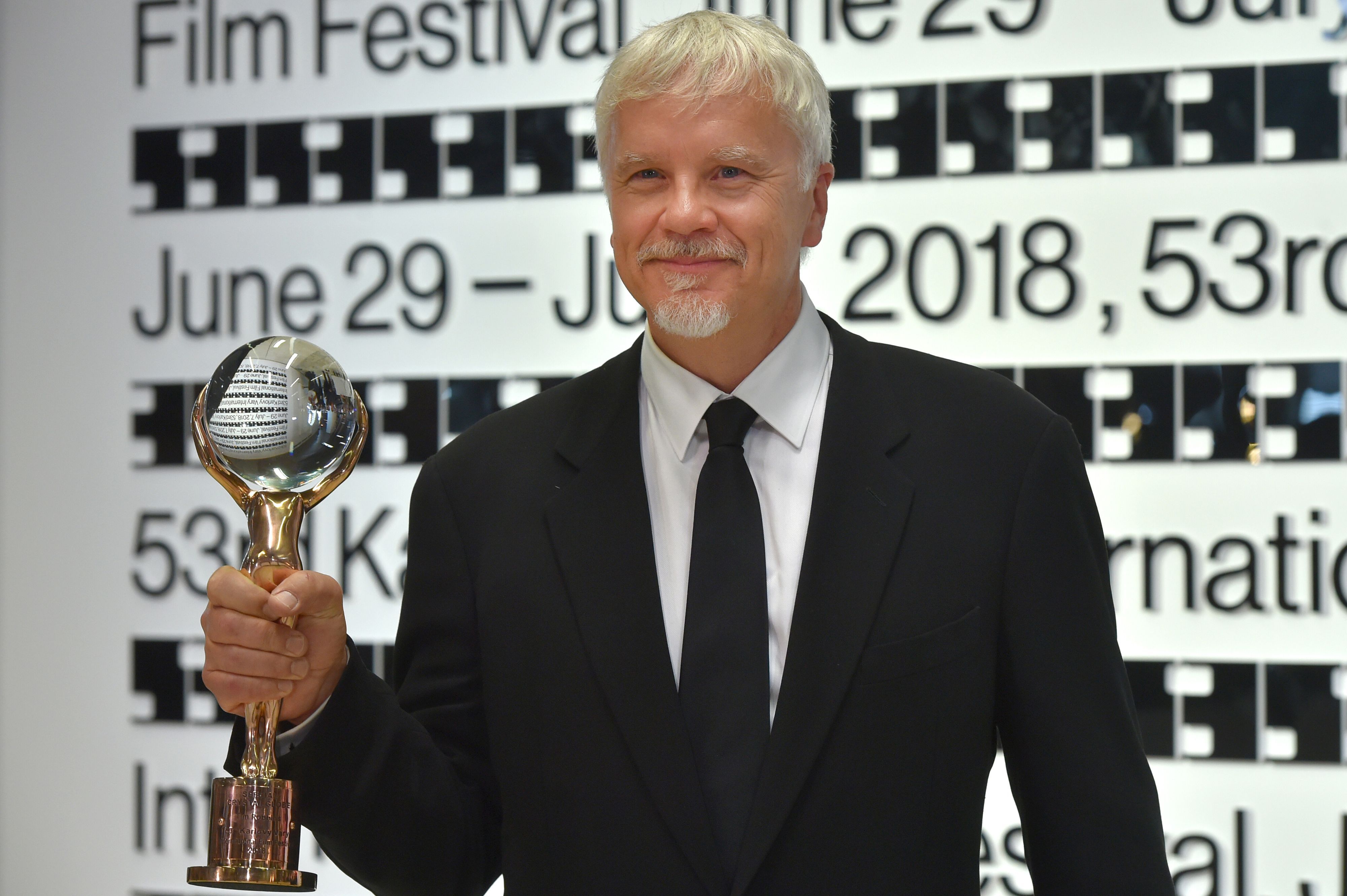 US-Schauspieler Tim Robbins wurde beim Internationalen Filmfestival 2018 mit dem Kristallglobus für außerordentliche Verdienste ausgezeichnet.