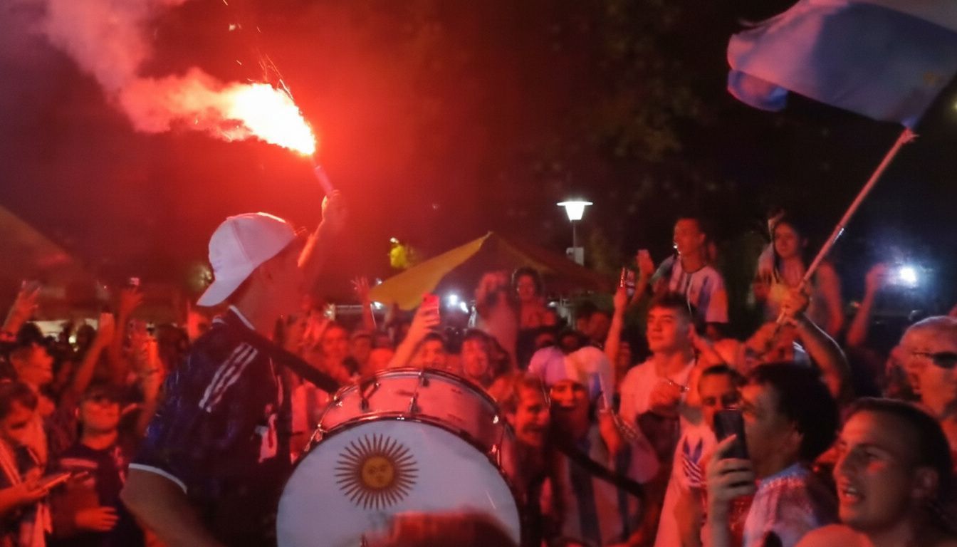 Beim WM-Halbfinale wurde auf dem Ebertplatz heftig gefeiert.