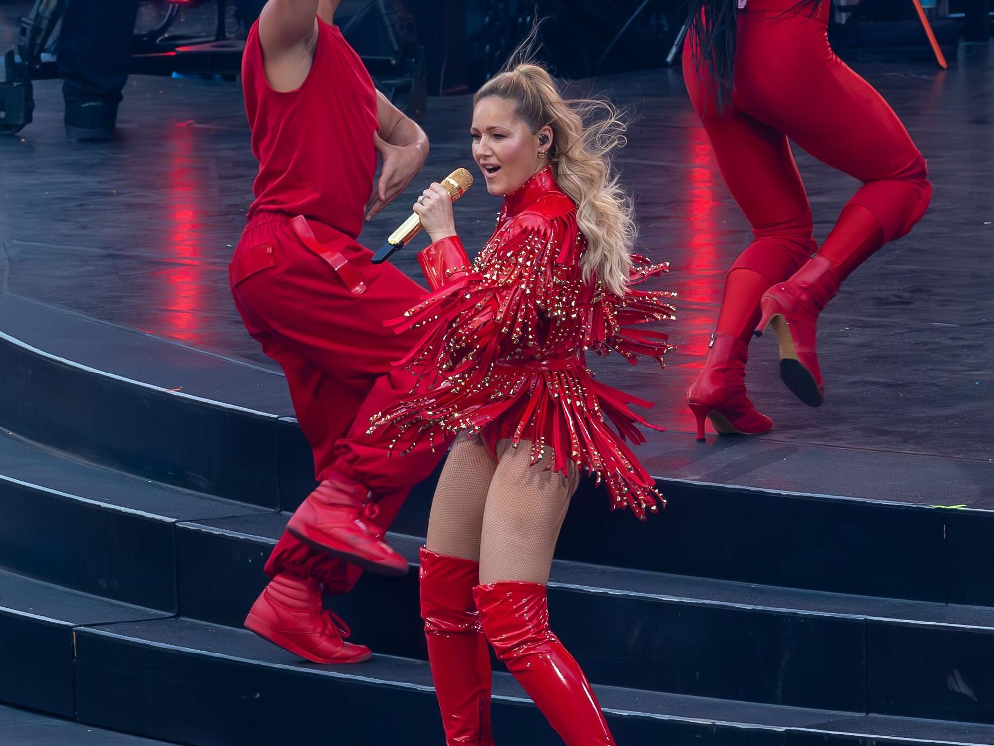 Helene Fischer bei einem ihrer Konzerte in Köln.