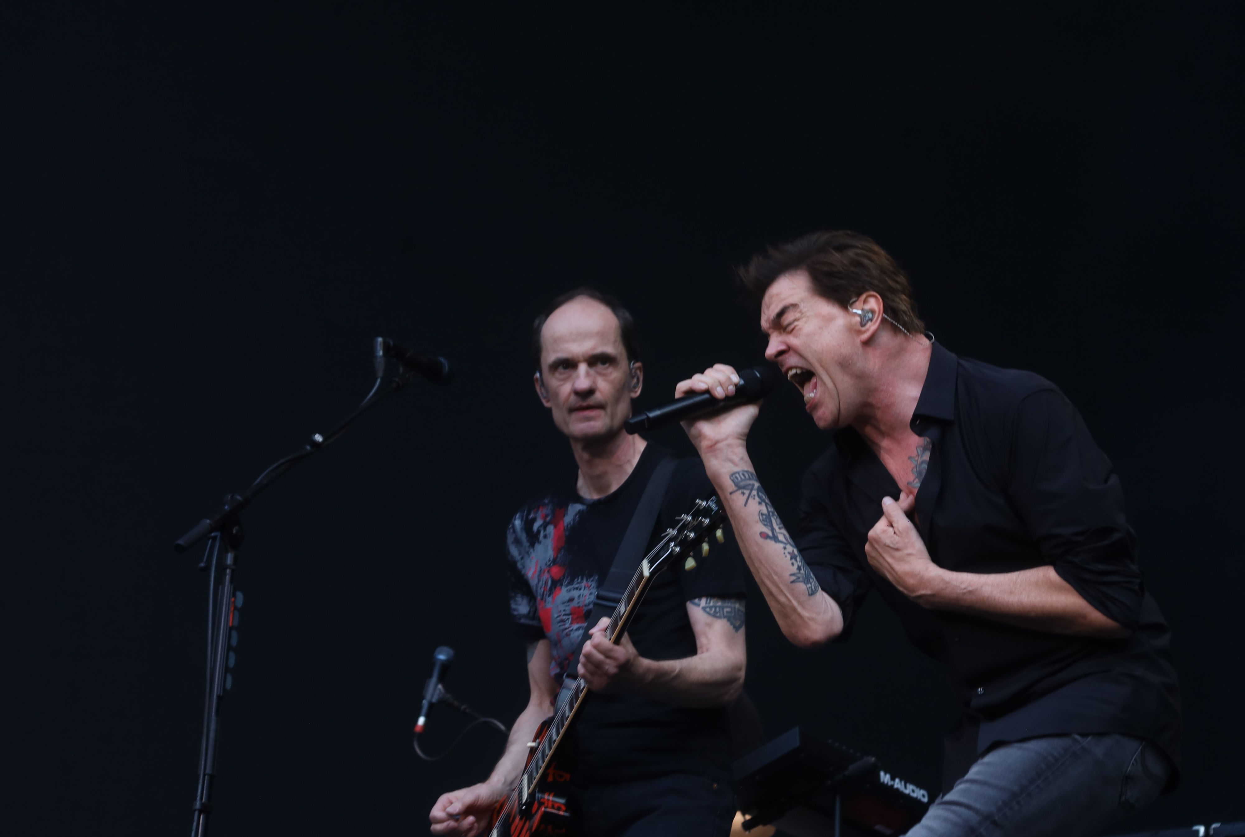 Die Toten Hosen  spielen ihr Open-Air-Konzert im Rhein-Energie-Stadion.