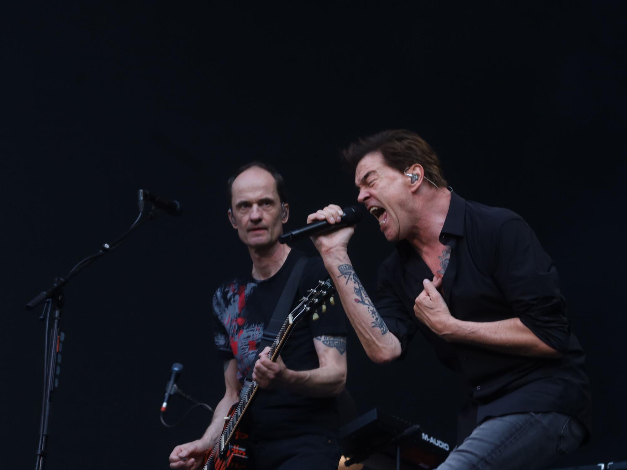 Die Toten Hosen spielen ihr Open-Air-Konzert im Rhein-Energie-Stadion.