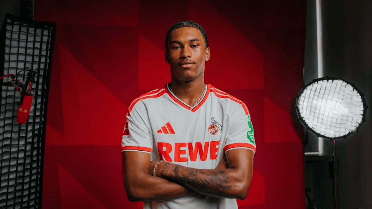 Reigan Heskey wurde am Freitag (17. Juli) beim 1. FC Köln vorgestellt.