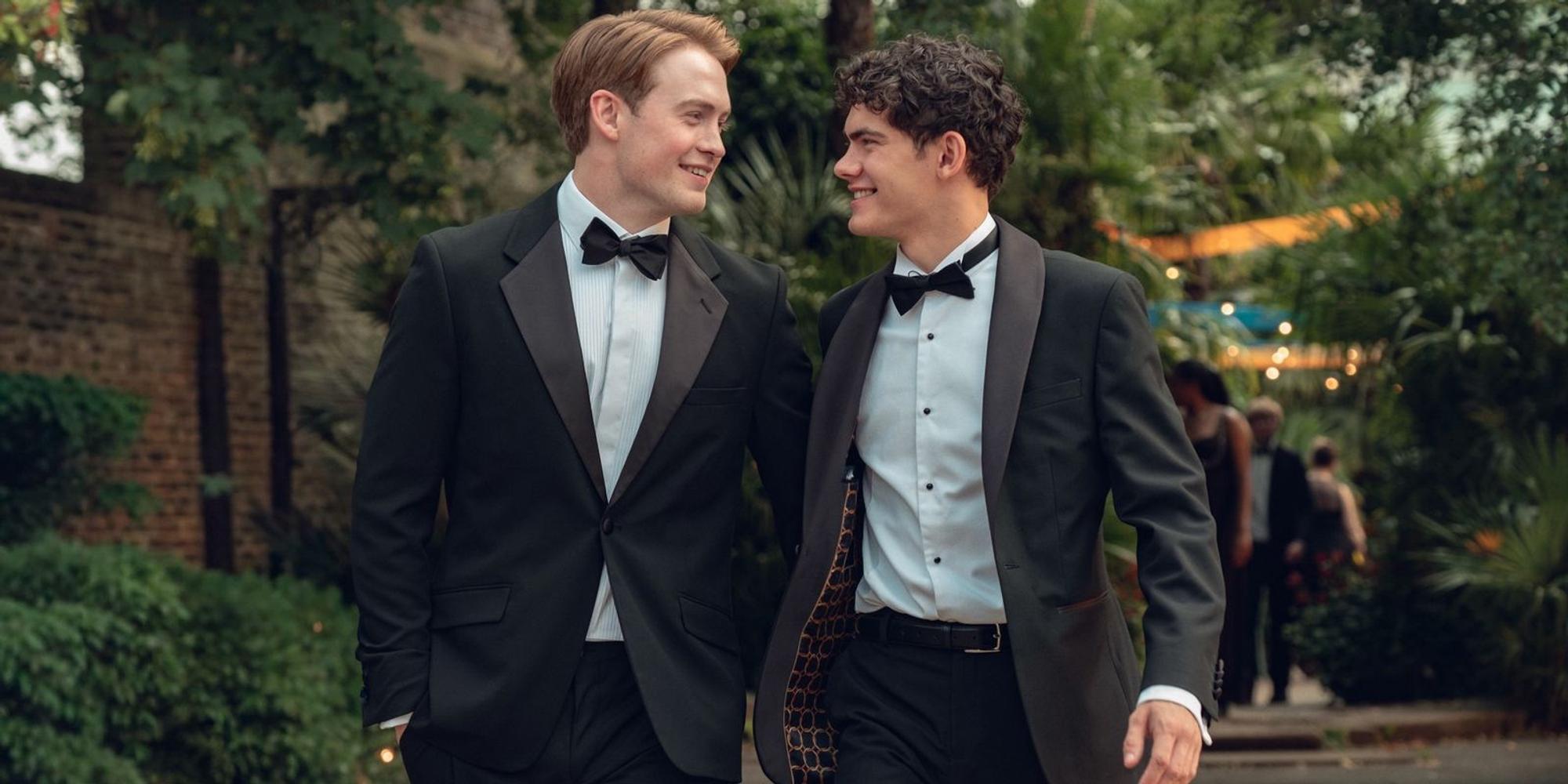 Es wird schon irgendwie weitergehen, da sind sich Nick (Kit Connor, links) und Charlie (Joe Locke) sehr sicher. (Bild: © 2025 Netflix, Inc./Samuel Dore)