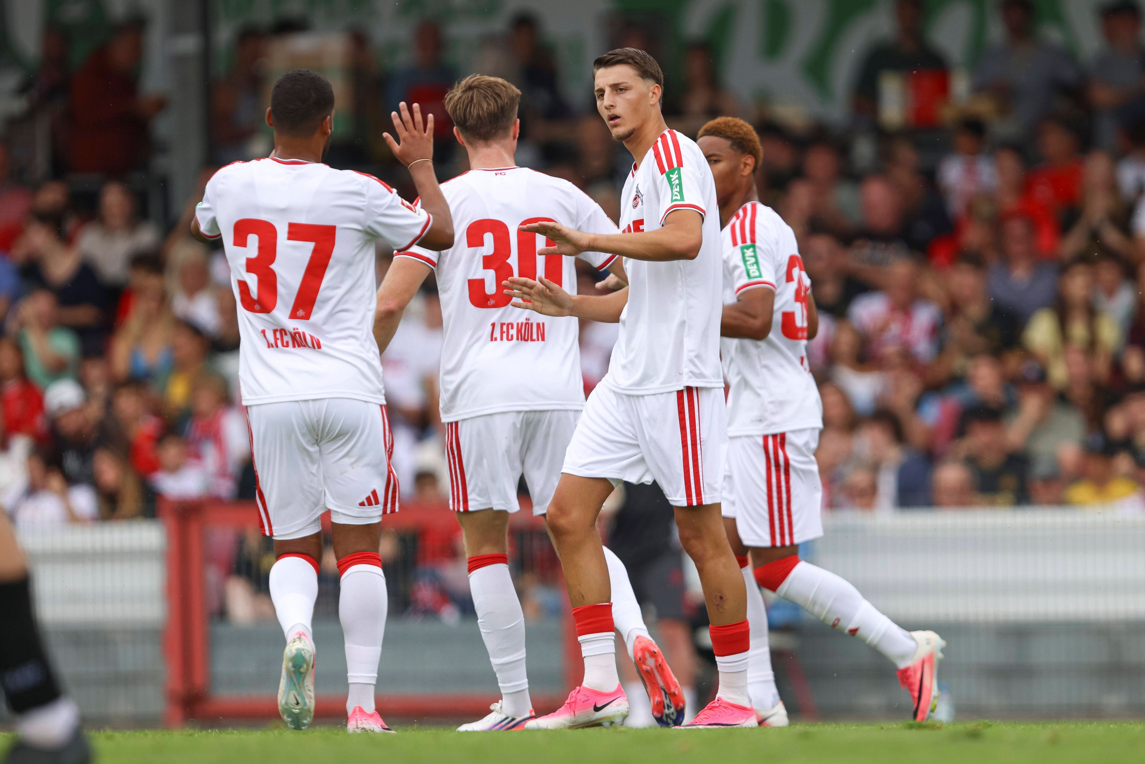 Torjubel beim 1. FC Köln.