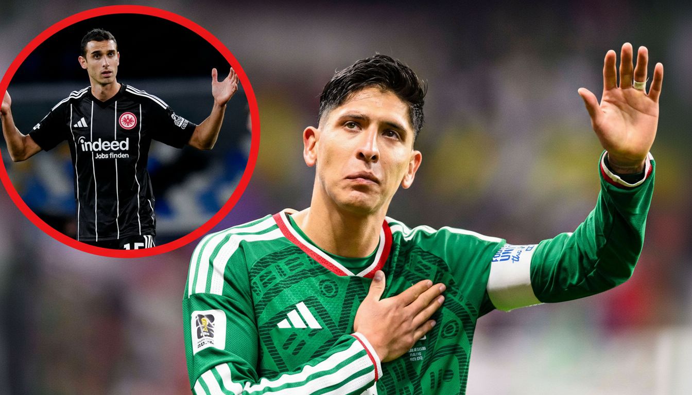 Fotomontage mit Edson Álvarez und dem eingekreisten Ellyes Skhiri rund um Gerüchte zum 1. FC Köln.