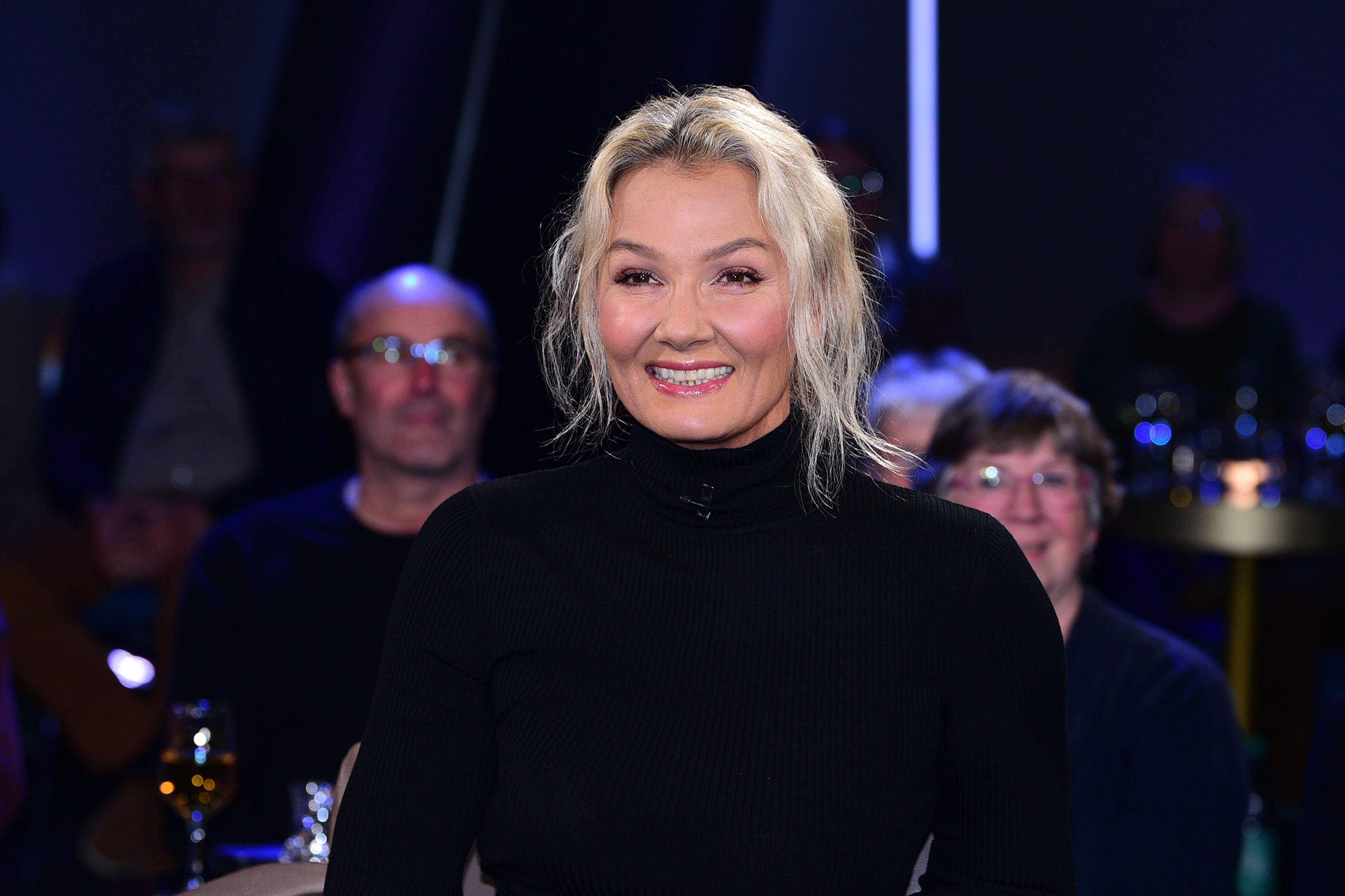 Franziska van Almsick zu Gast bei der NDR Talkshow.