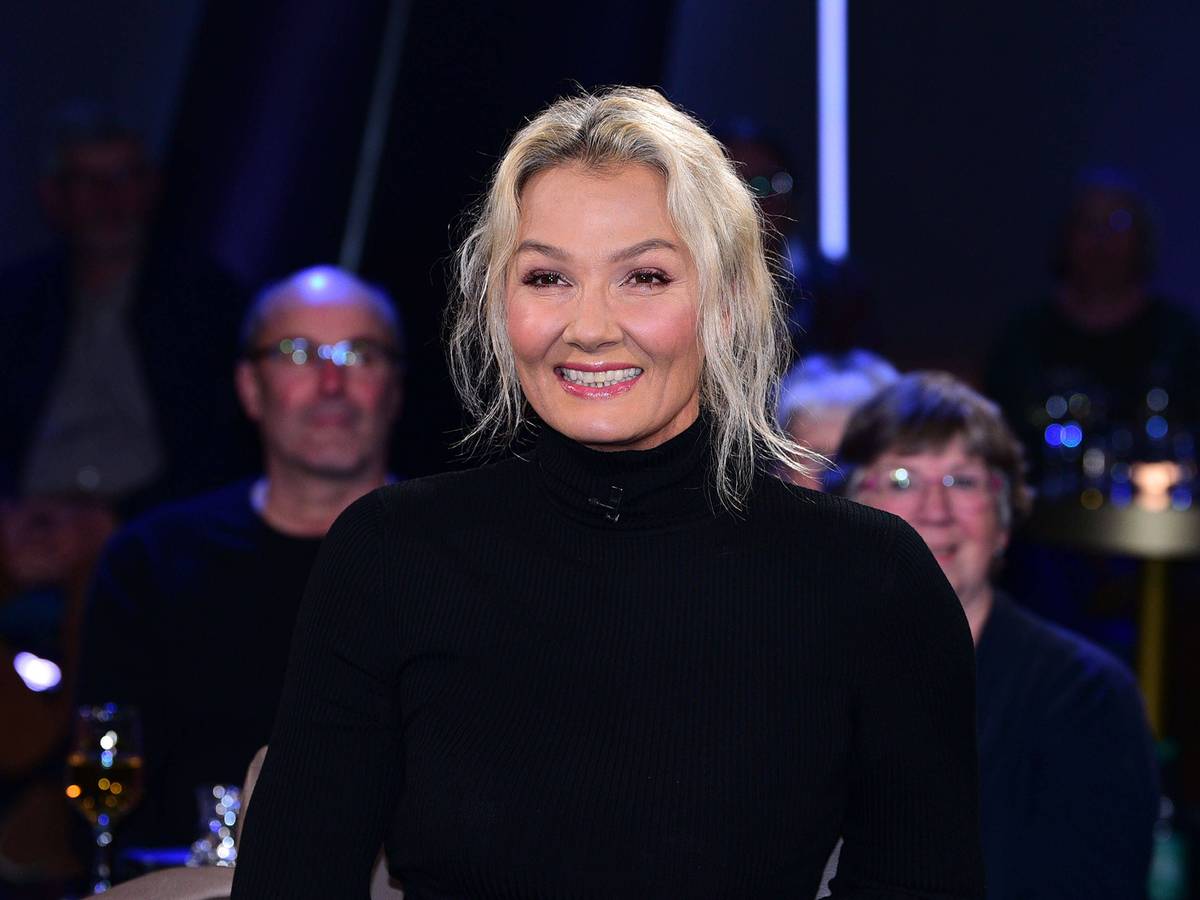Franziska van Almsick zu Gast bei der NDR Talkshow.
