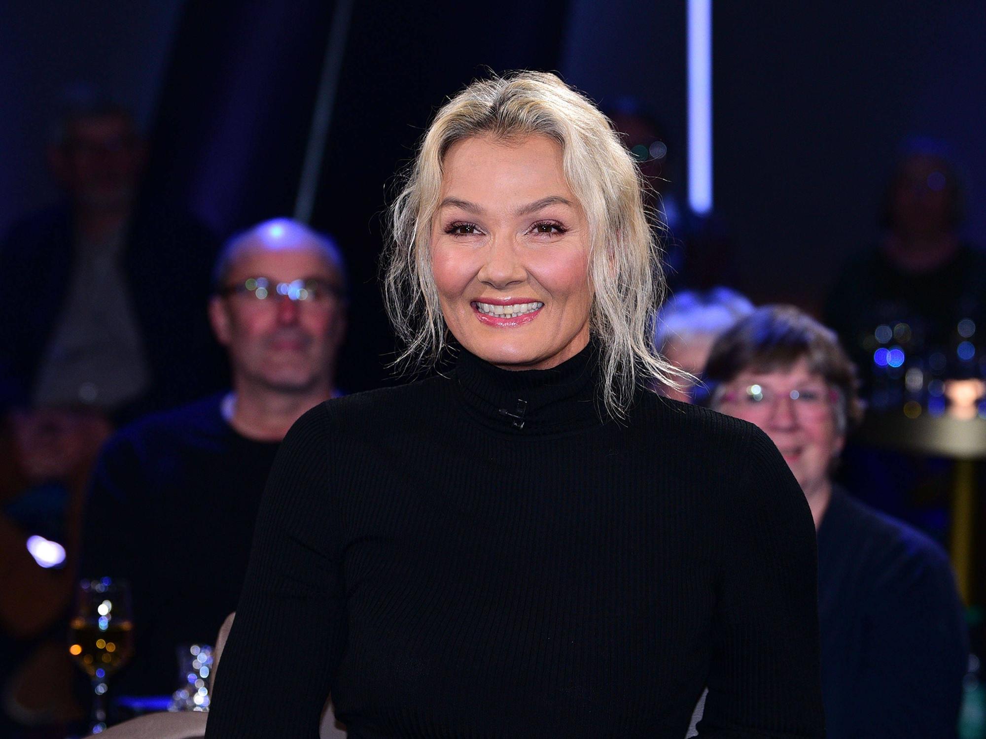 Franziska van Almsick zu Gast bei der NDR Talkshow.