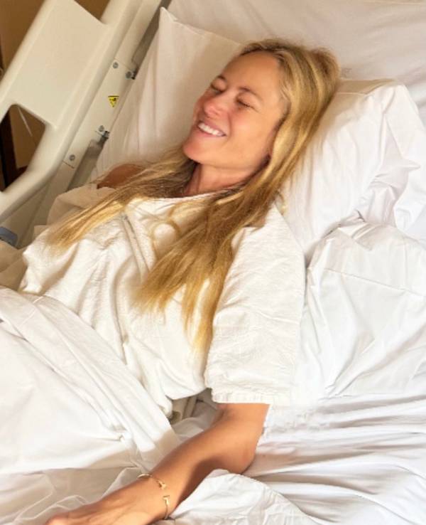 Foto aus dem Krankenbett von Vanessa Huppenkothen.