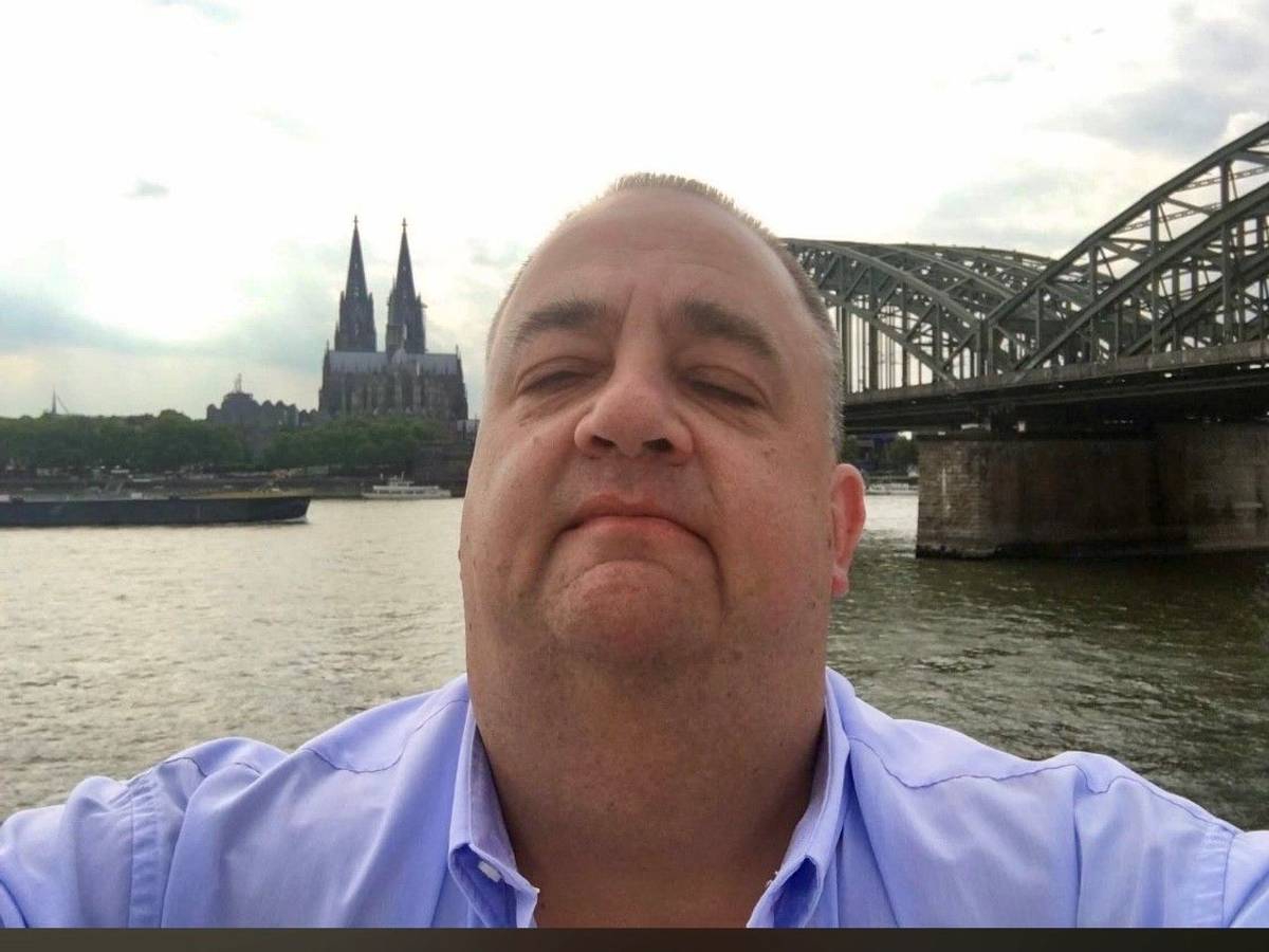Köln war seine Stadt und Liebe: Michael Frey auf einem Selfie.