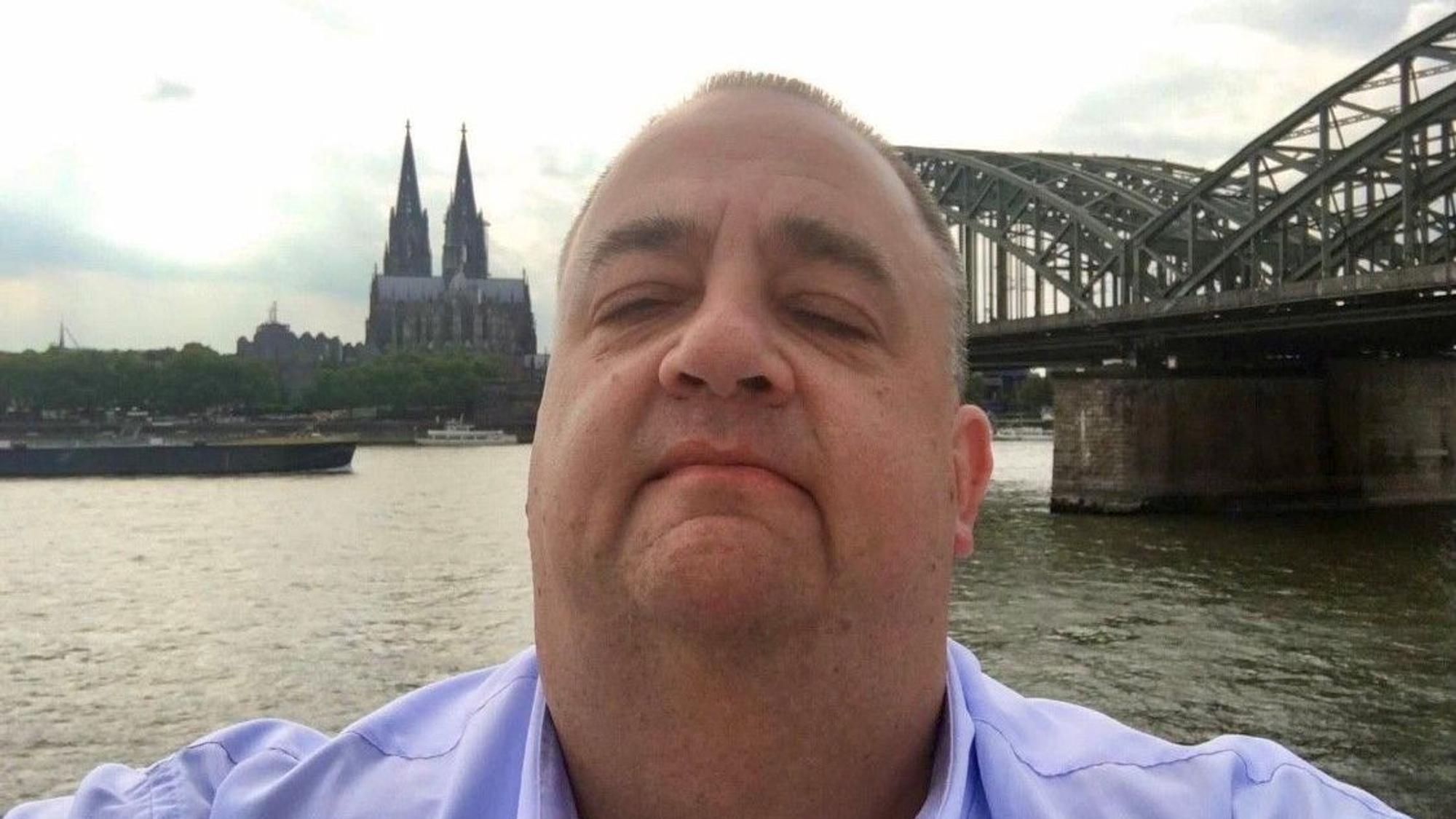 Köln war seine Stadt und Liebe: Michael Frey auf einem Selfie.