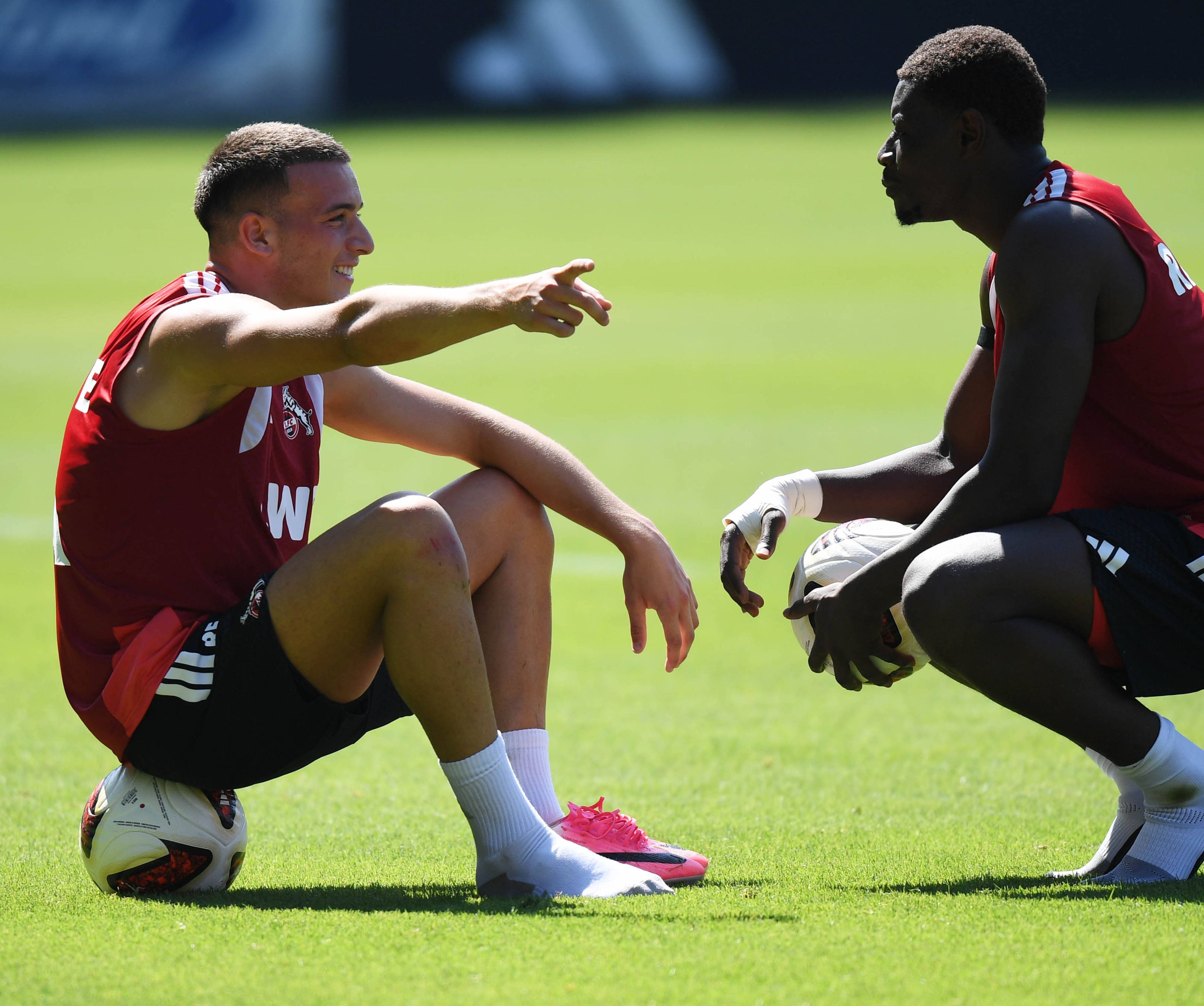 Said El Mala und Ragnar Ache spielen für den 1. FC Köln.
