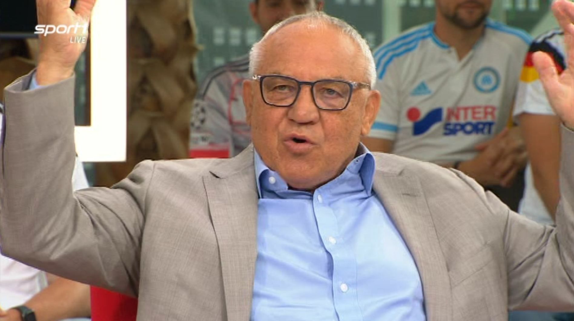 Im Doppelpass redet sich Felix Magath in Rage.