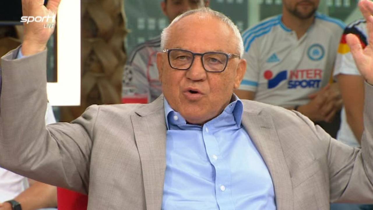 Im Doppelpass redet sich Felix Magath in Rage.