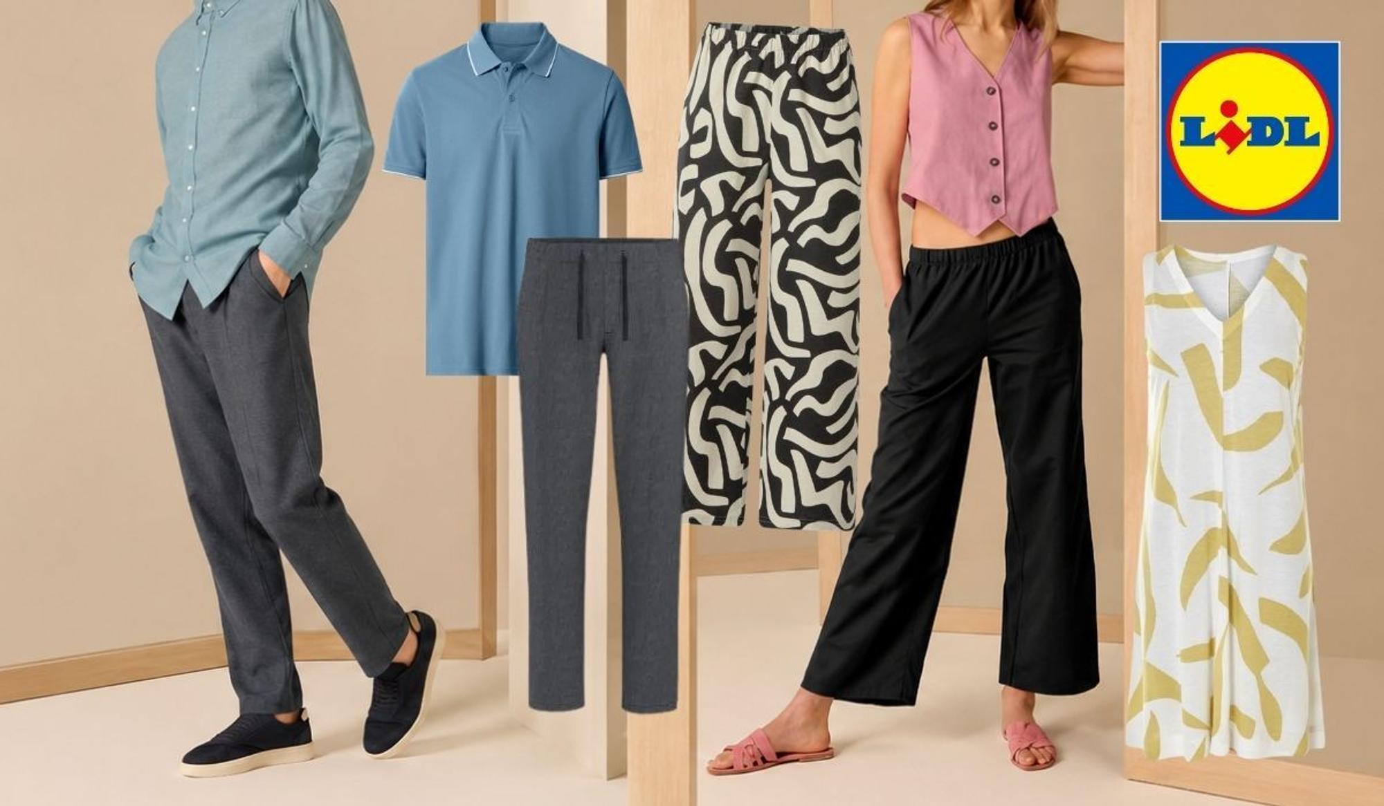 Leinen-Sommer-Mode-Angebote für Damen und Herren, Hosen, Shirts, Schuhe aus Leinen.