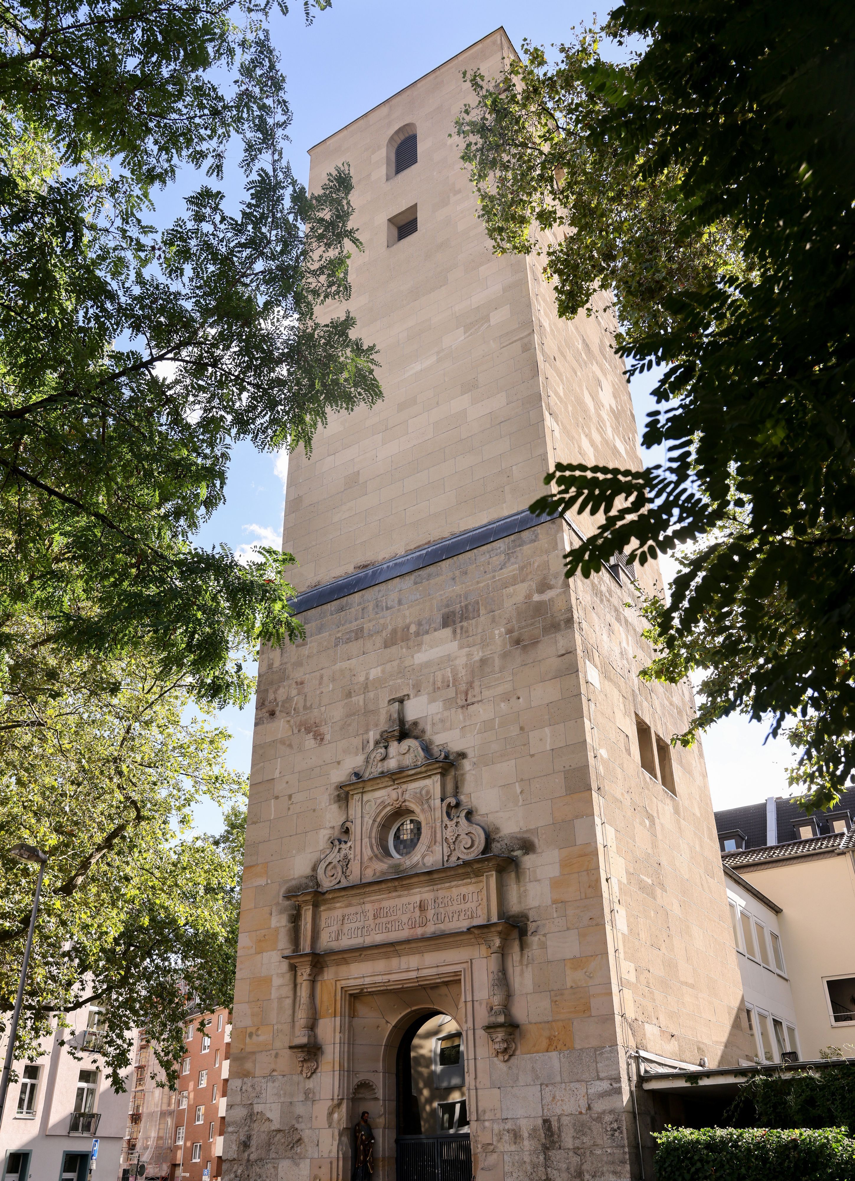 Nur der Turm der Lutherkirche könnte nach einem Umbau stehenbleiben. Der Kirchenraum steht nicht unter Denkmalschutz.