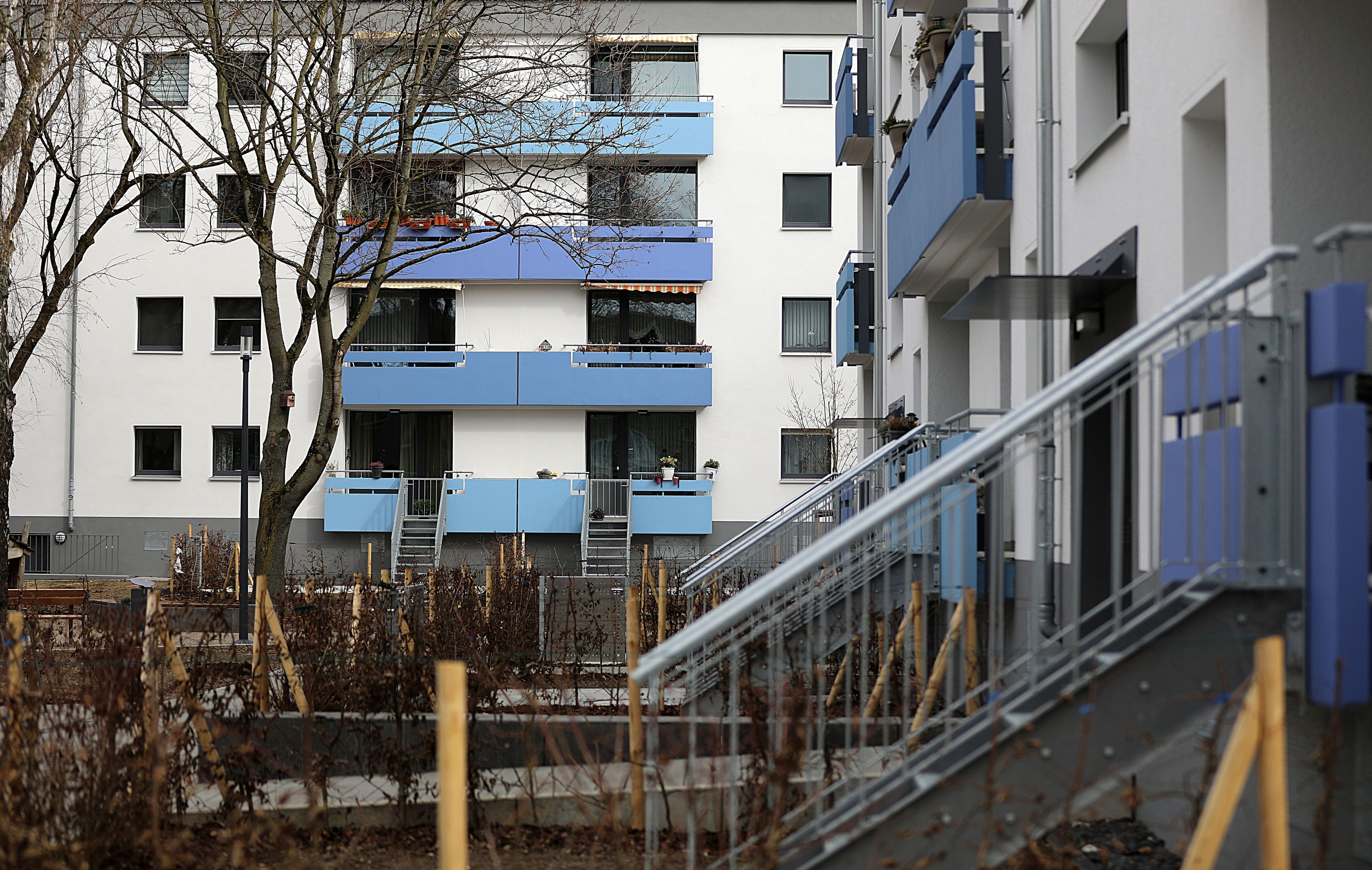 Das Foto zeigt die Kannebäckersiedlung der GAG in Köln-Kalk.